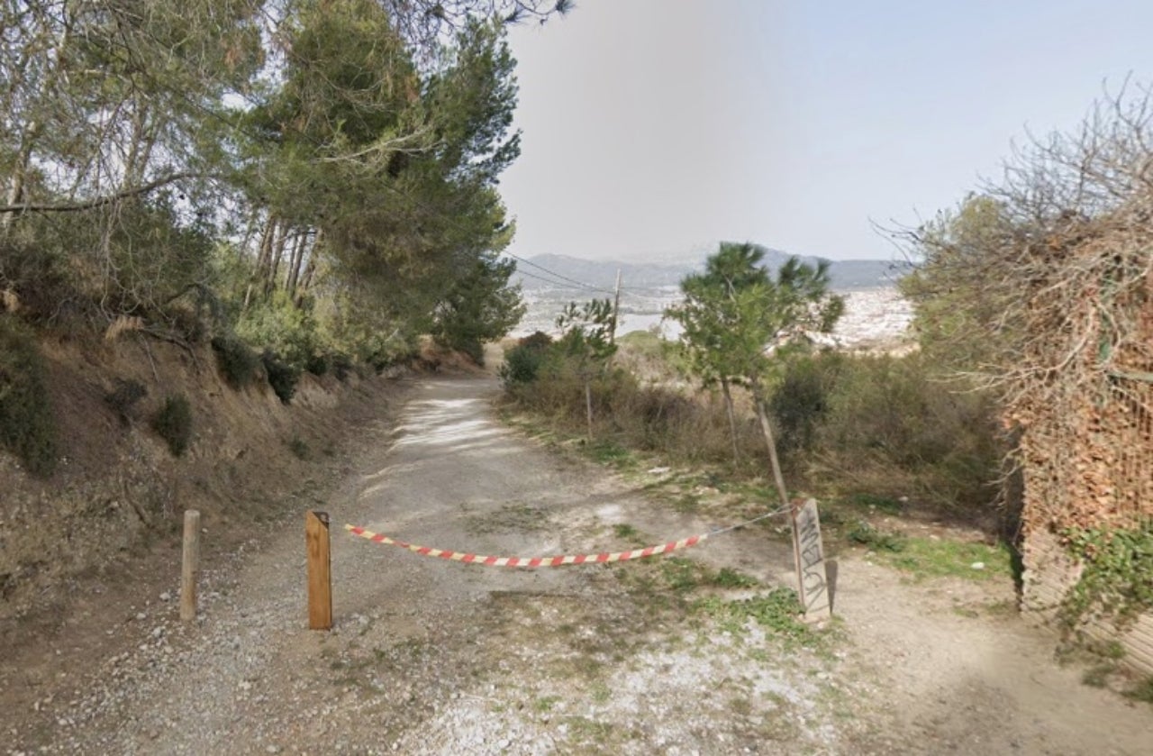 Accés al mirador de Can Poal, a l'Anella Verda de Terrassa | G.M.