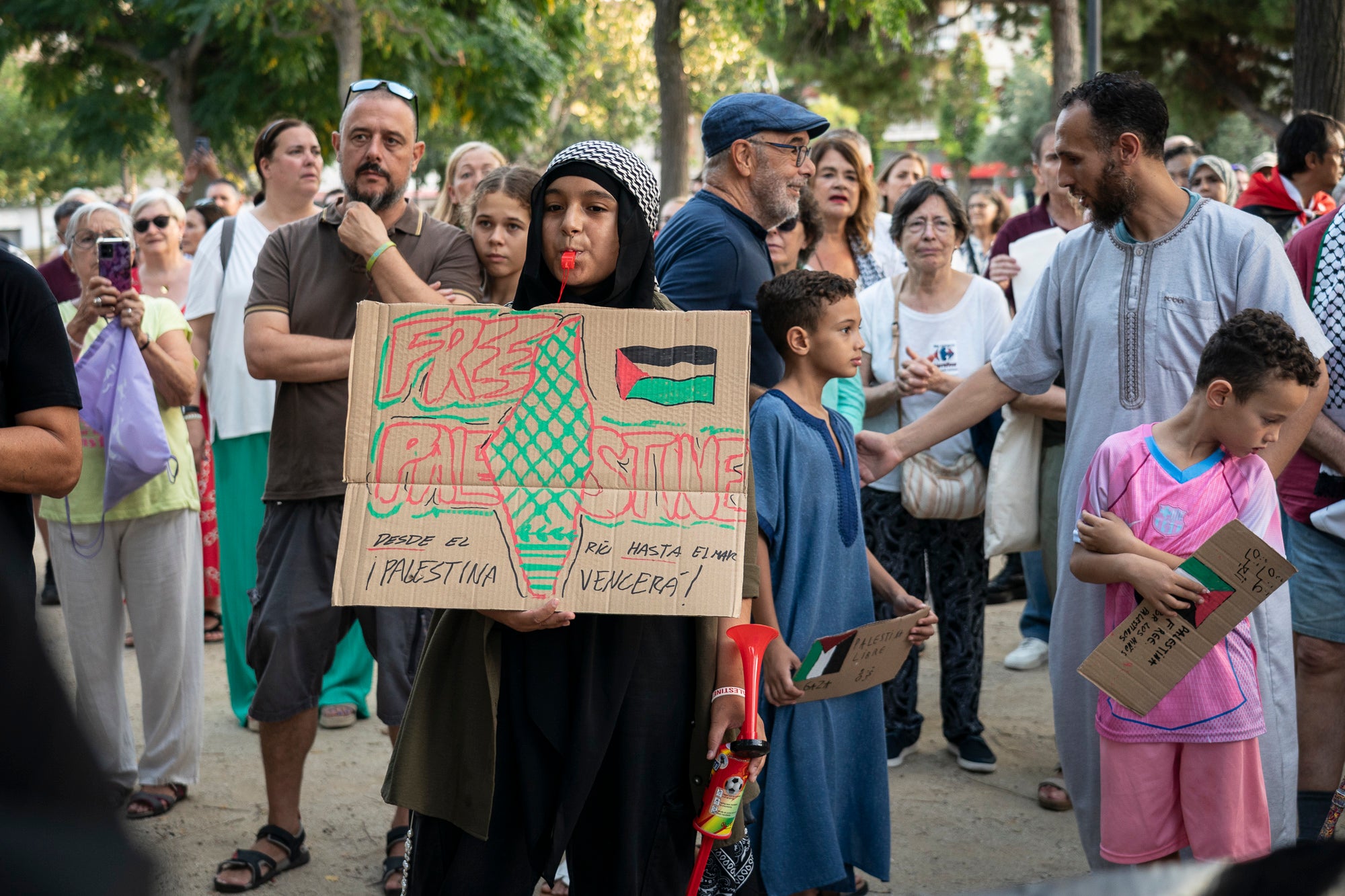 Marxa per Palestina, Terrassa 18.09.2025 | Mireia Comas