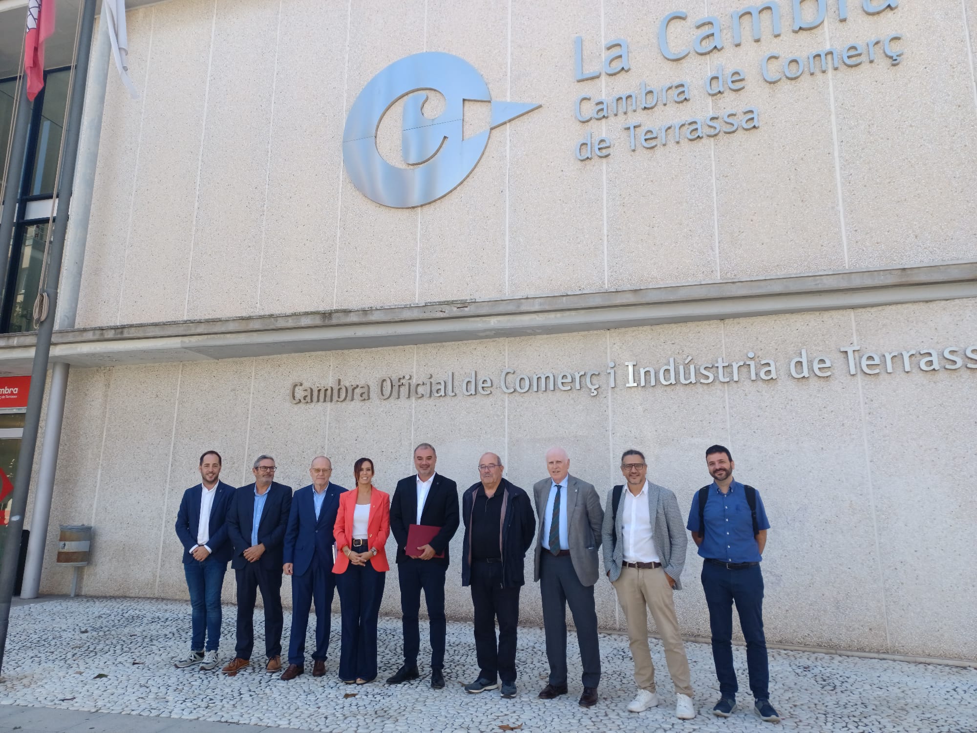 Reunió per parlar de la B.40 amb Cambra Terrassa i Sabadell, ajuntaments i Mobilitat de la Generalitat | Cedida