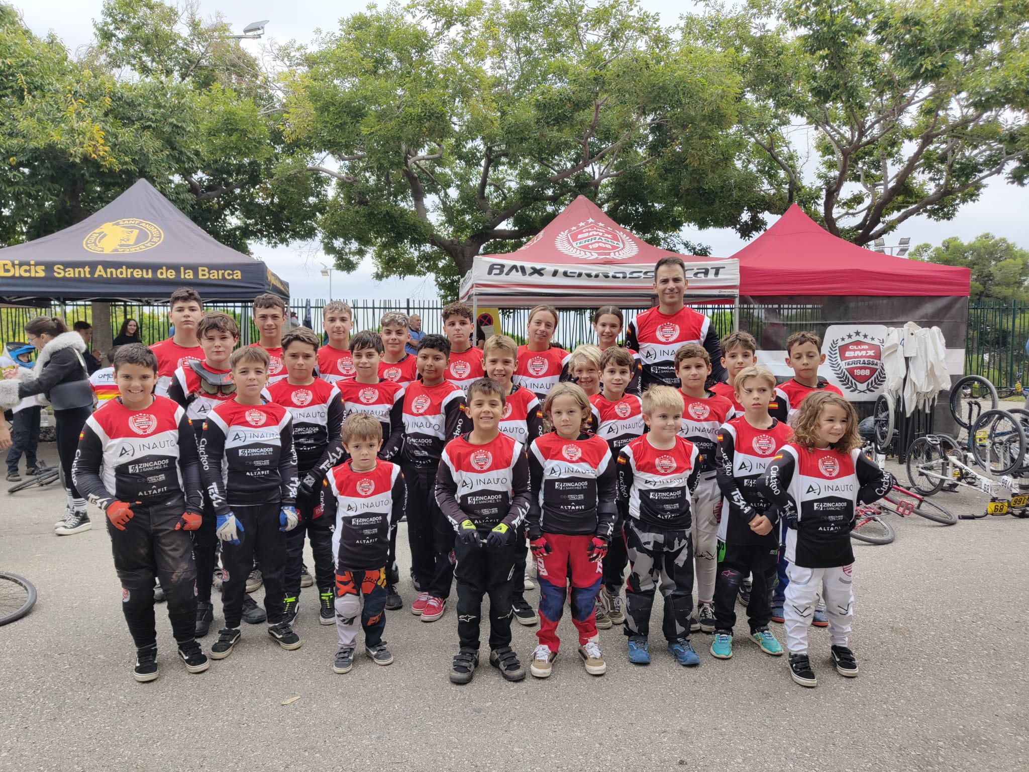 Els riders terrassencs participants a la Copa Catalana de Tardor 2025 | BMX Terrassa