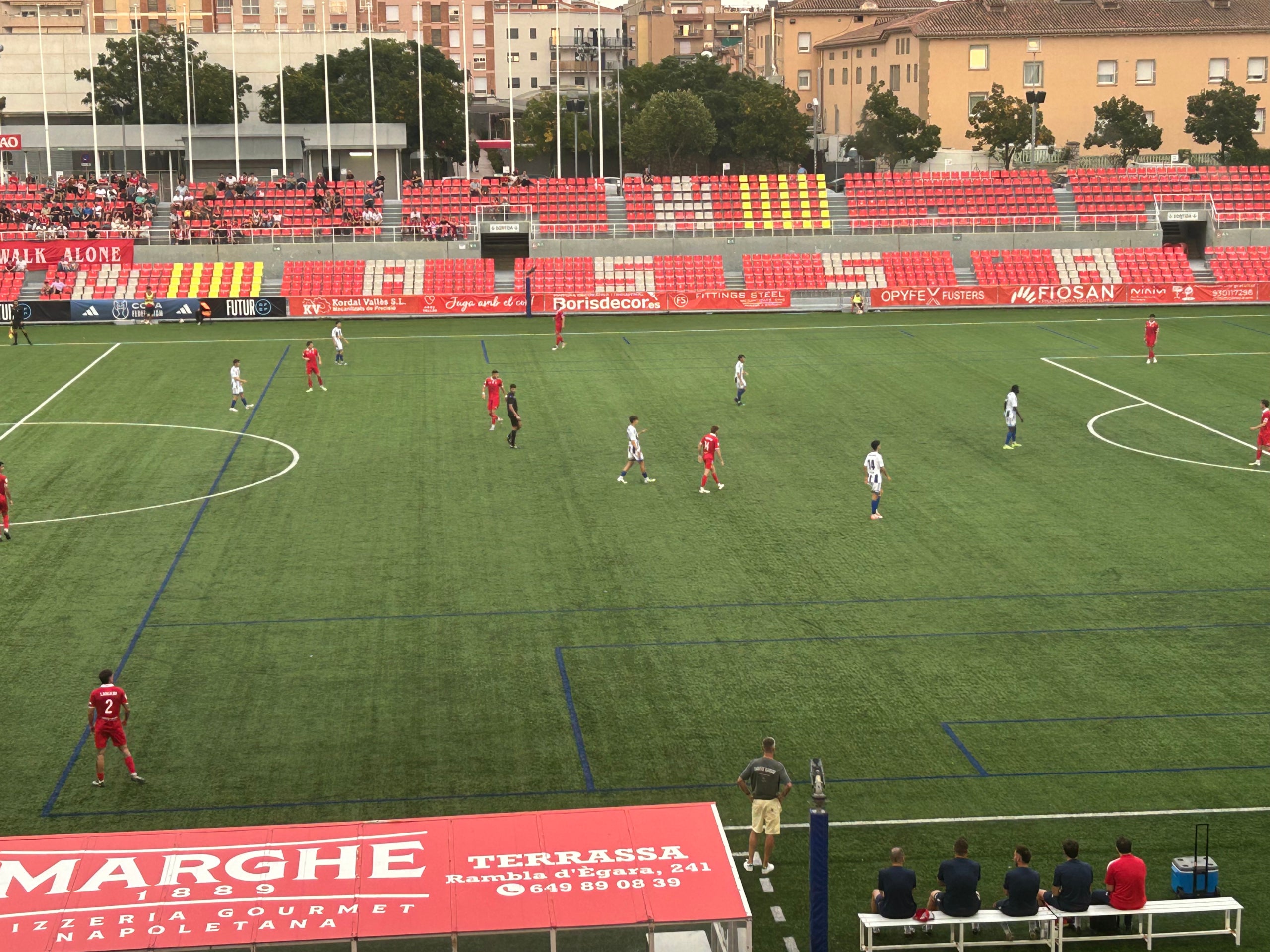 El Terrassa FC, eliminado de la Copa Federación / Marc Pérez