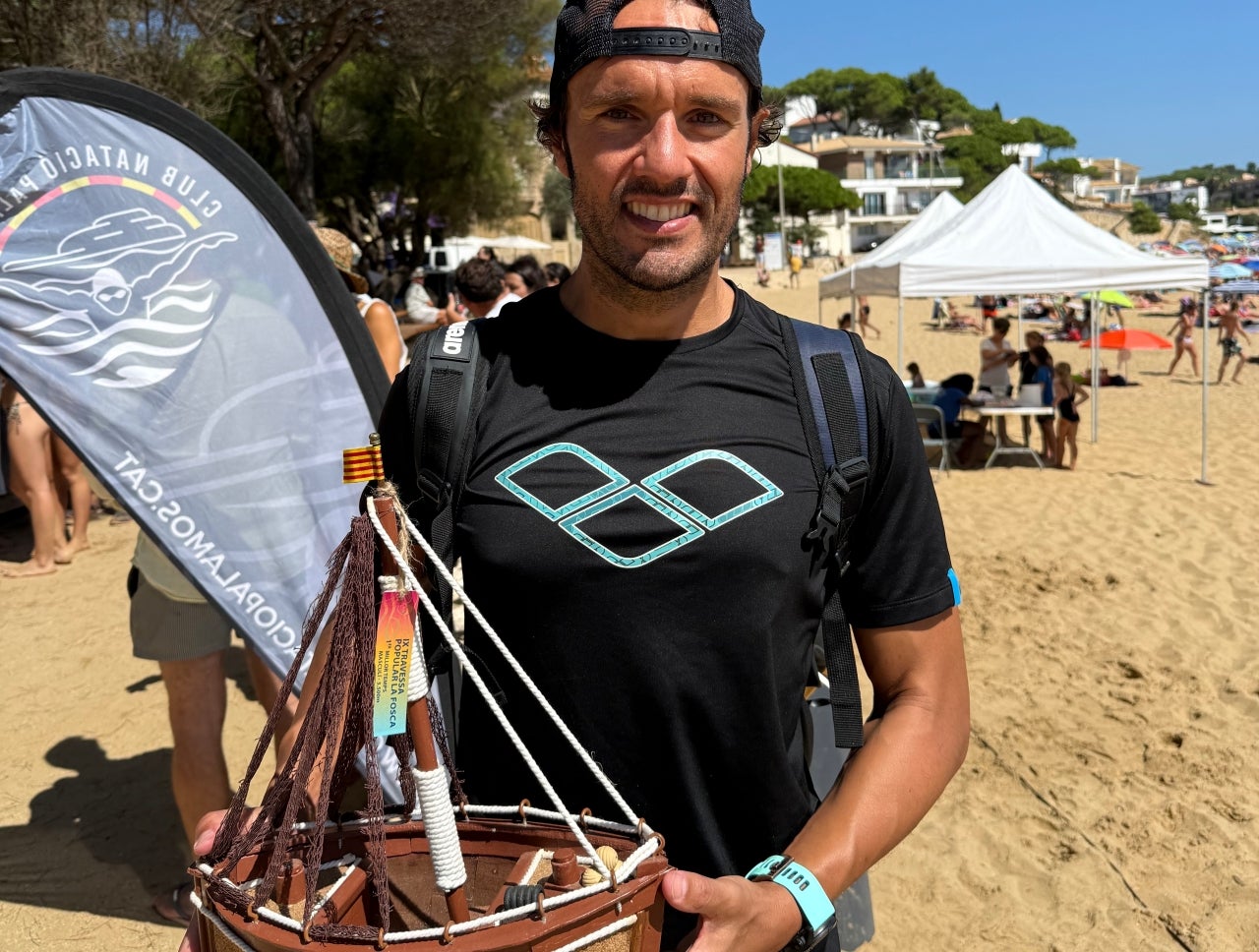 Mario Guillén va endur-se dues medalles a la Travessa La Fosca a Palamós | CN Terrassa