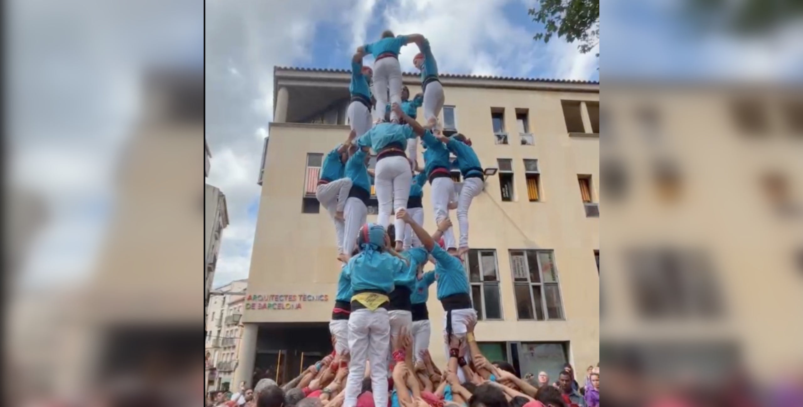 Castellers de Terrassa a la festa major de Manresa | CdT