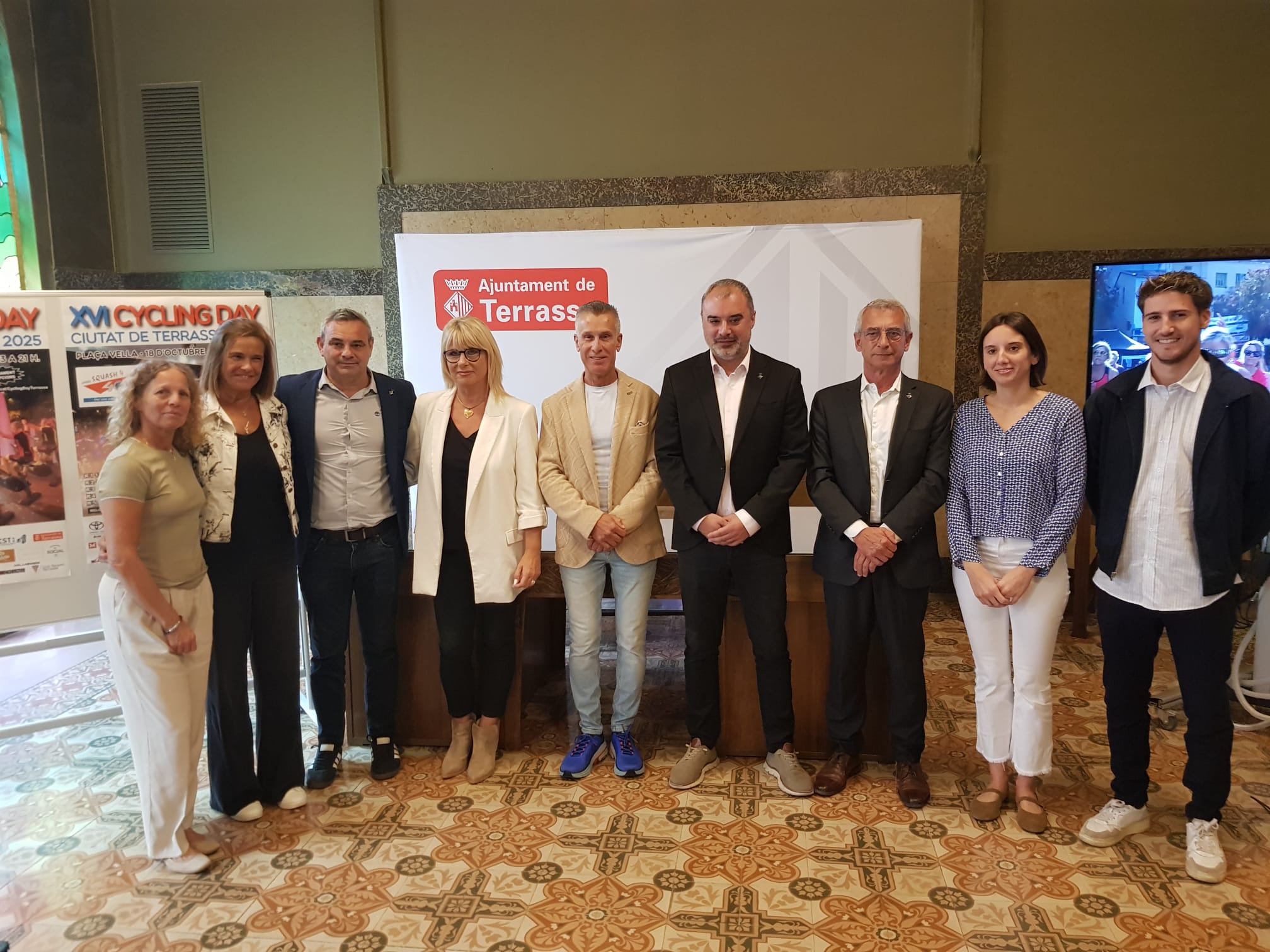 Acte de presentació del XVI Cycling Day a Terrassa | Lluïsa Tarrida