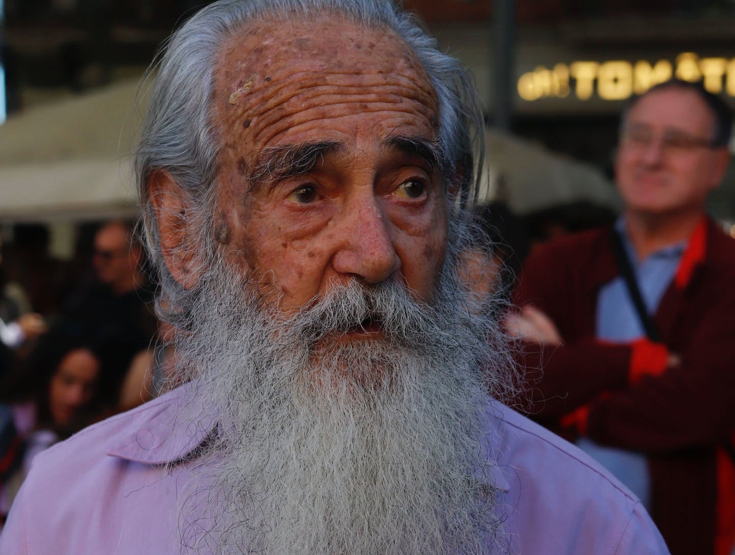 Josep Vallhonrat en una de les diades dels Minyons a Terrassa | Cristóbal Castro