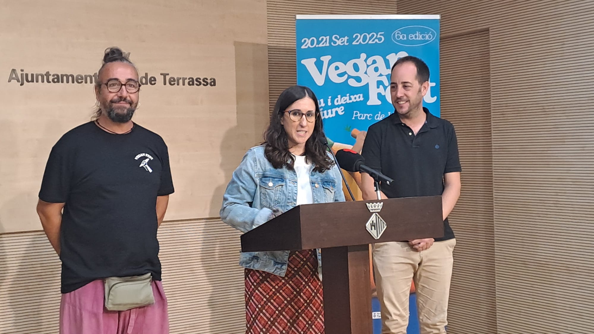 Presentació de la sisena edició del Vegan Fest a Terrassa | Oriol Manrique
