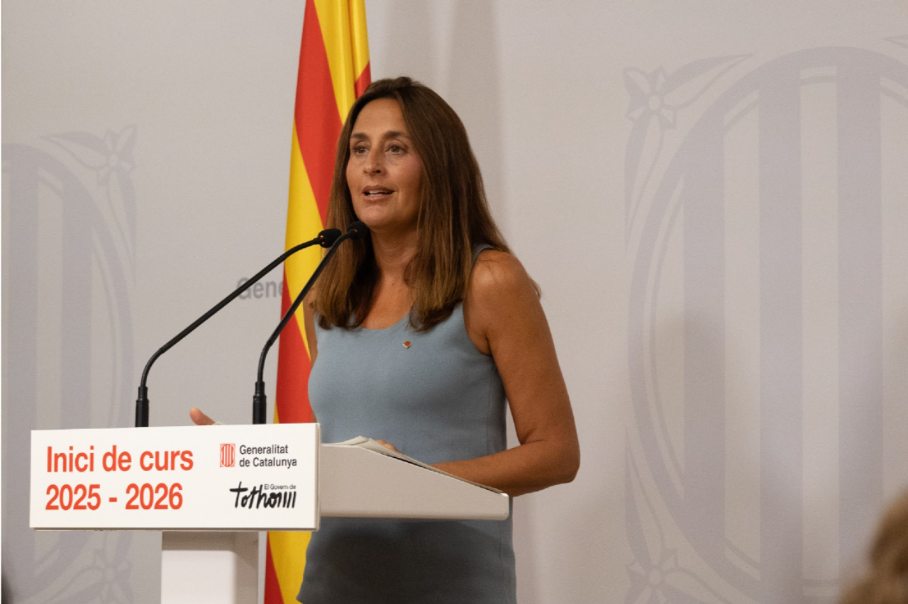 La consejera de Educación, Esther Niubó | Gencat