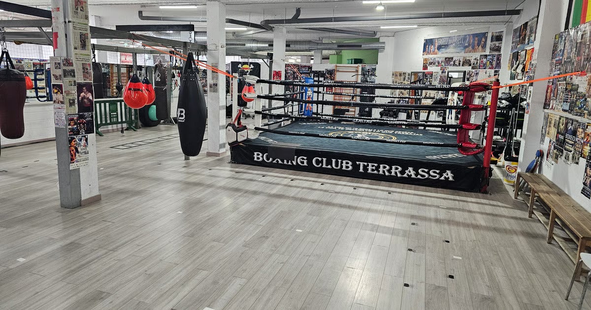 Instal·lacions del Boxing Club Terrassa, al pavelló de La Cogullada | BCT