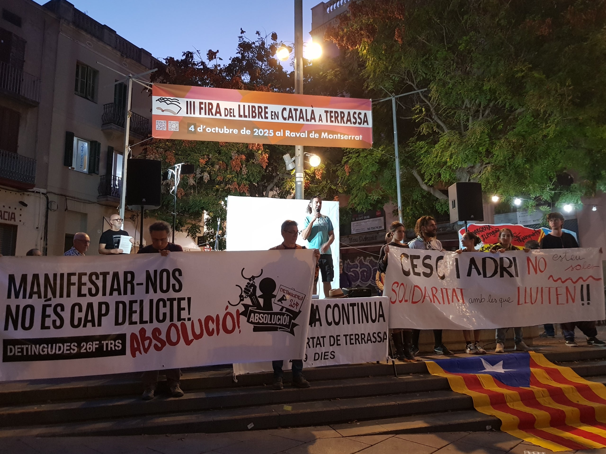 CDR i La Traca han recordat els casos de represaliats polítics a la nostra ciutat | Lluïsa Tarrida