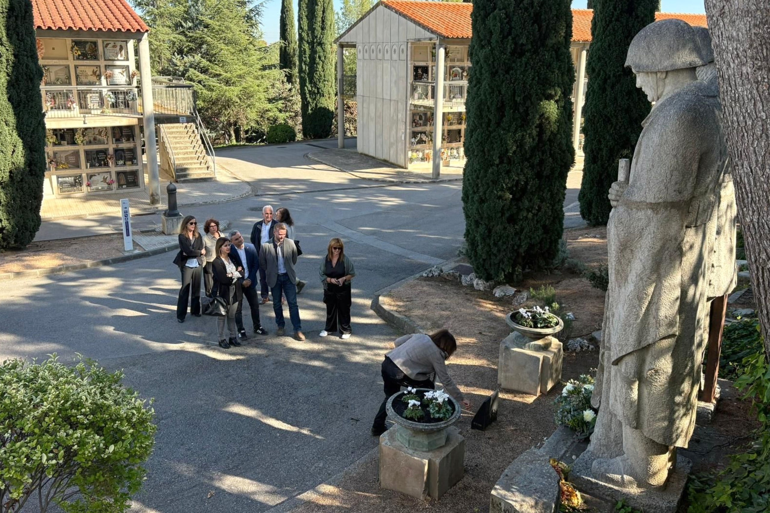 Visita al Complex Funerari Municipal amb motiu de la Diada de Tots Sants | Aj. Terrassa