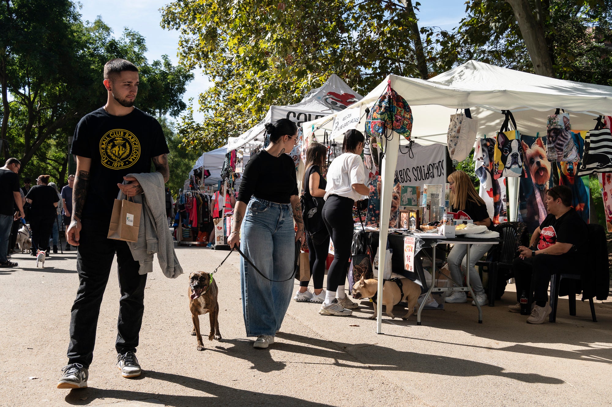 La zona de la carpa del parc de Vallparadís ha acollit aquest dissabte un any més la celebració de la Festa dels Animals, que enguany coincideix amb el Dia Mundial dels Animals, una jornada internacional per reivindicar els seus drets i benestar. L’esdeveniment ha comptat amb paradetes d’una trentena d’entitats, premis de reconeixement socials, donacions, passejada per adoptar animals i un circuit d’agility