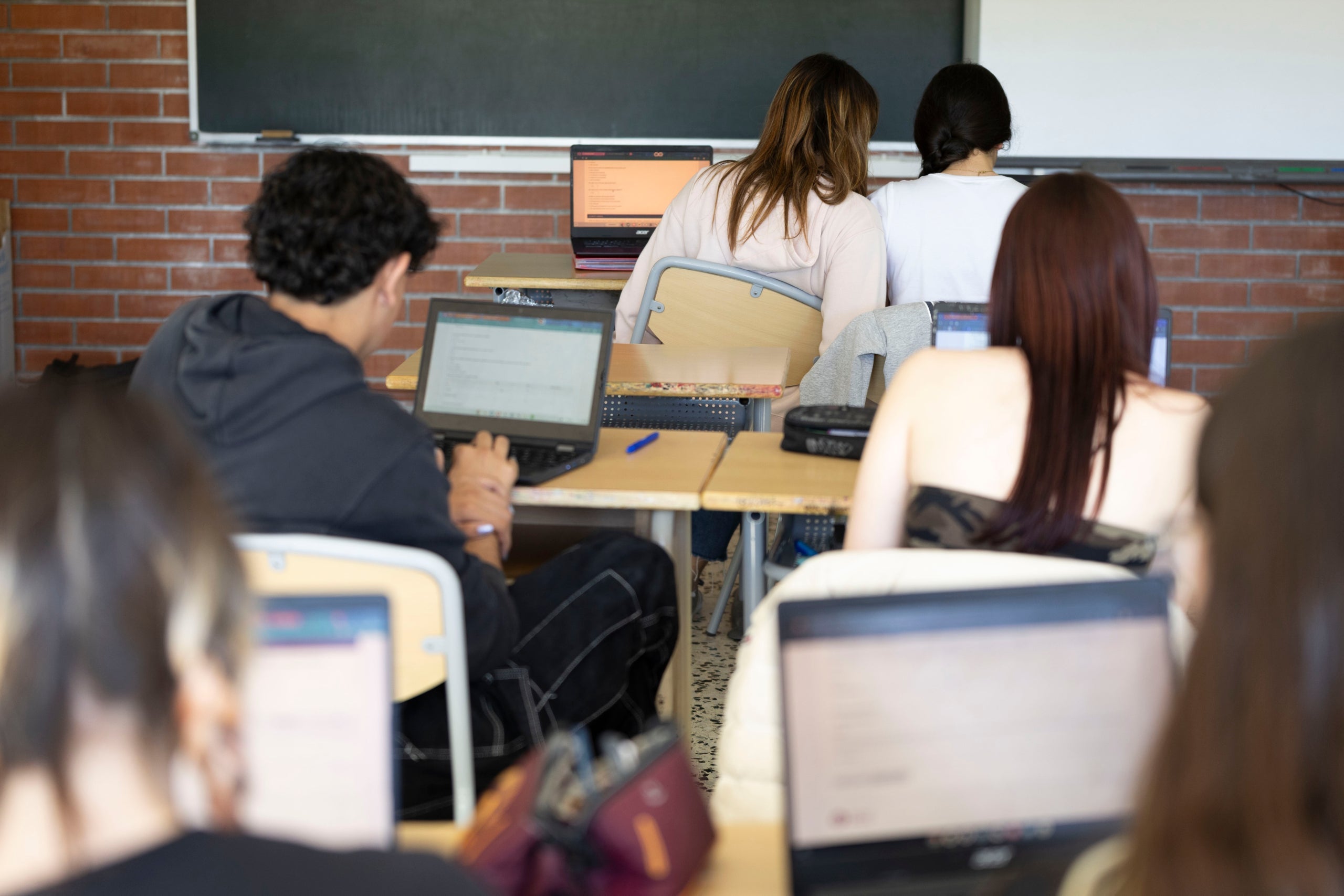 Imatge d'una aula | Diputació de Barcelona