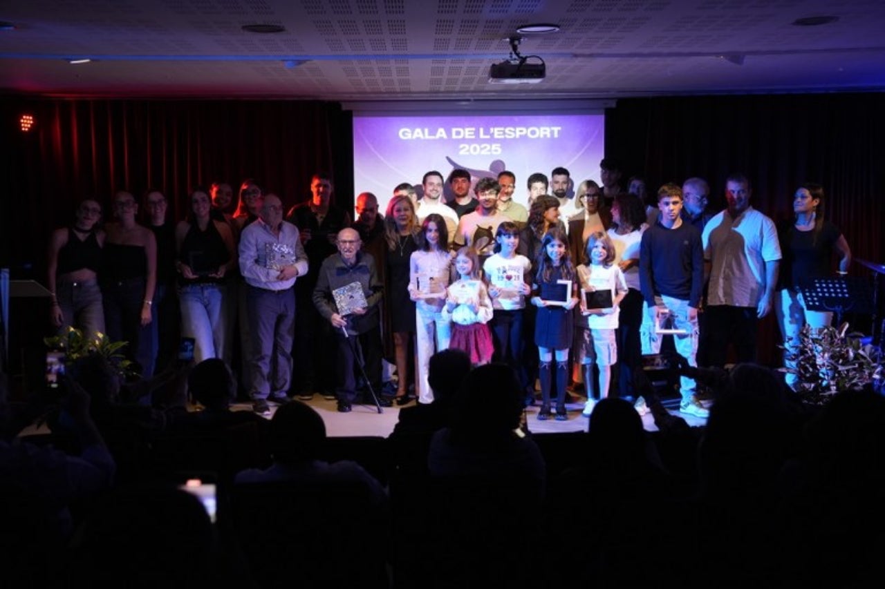 Acte de lliurament de la Gala de l'Esport a Viladecavalls | Aj. VIladecavalls