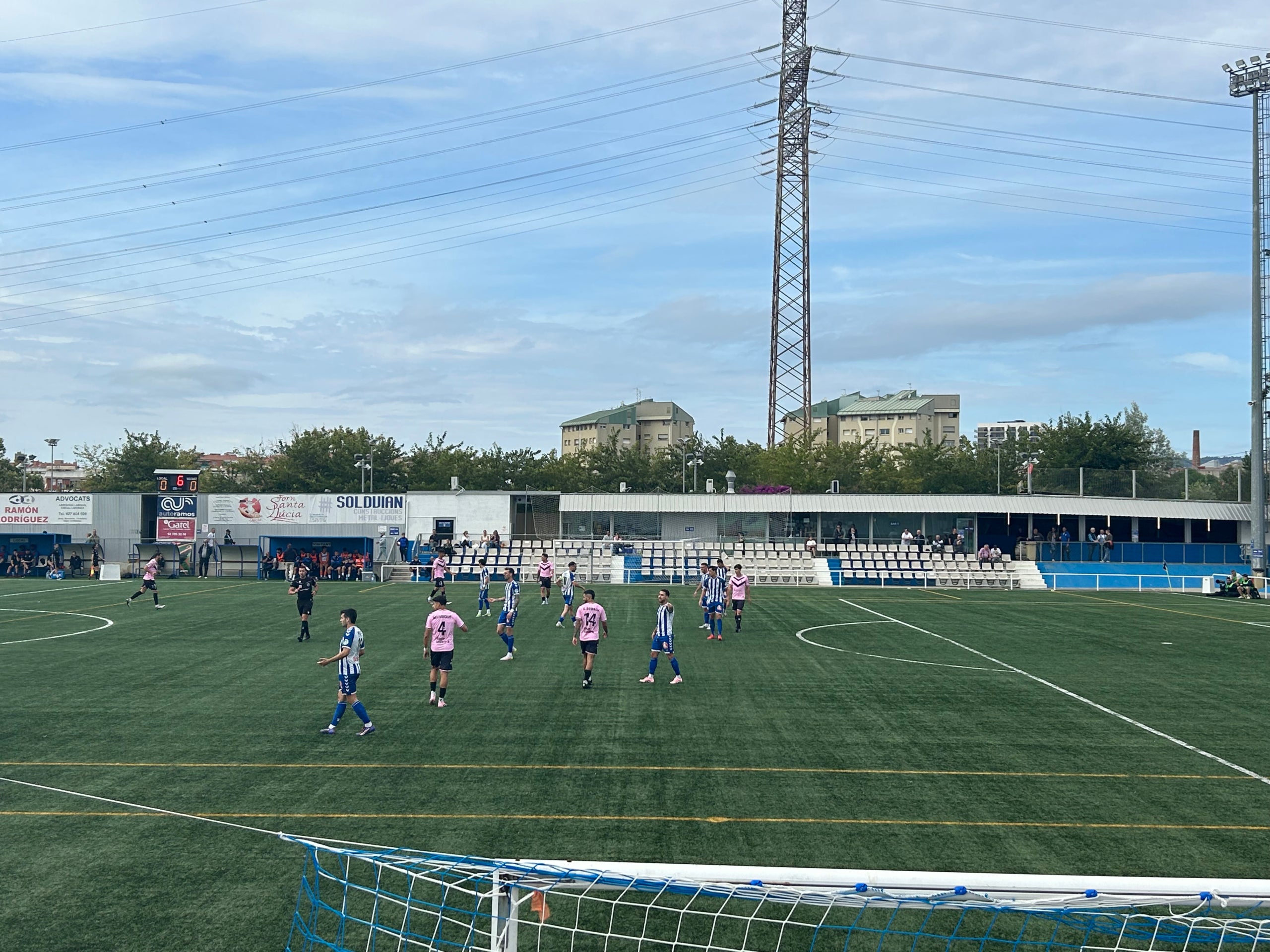 Partit entre el CP San Cristóbal i el CF Badalona / Marc Pérez