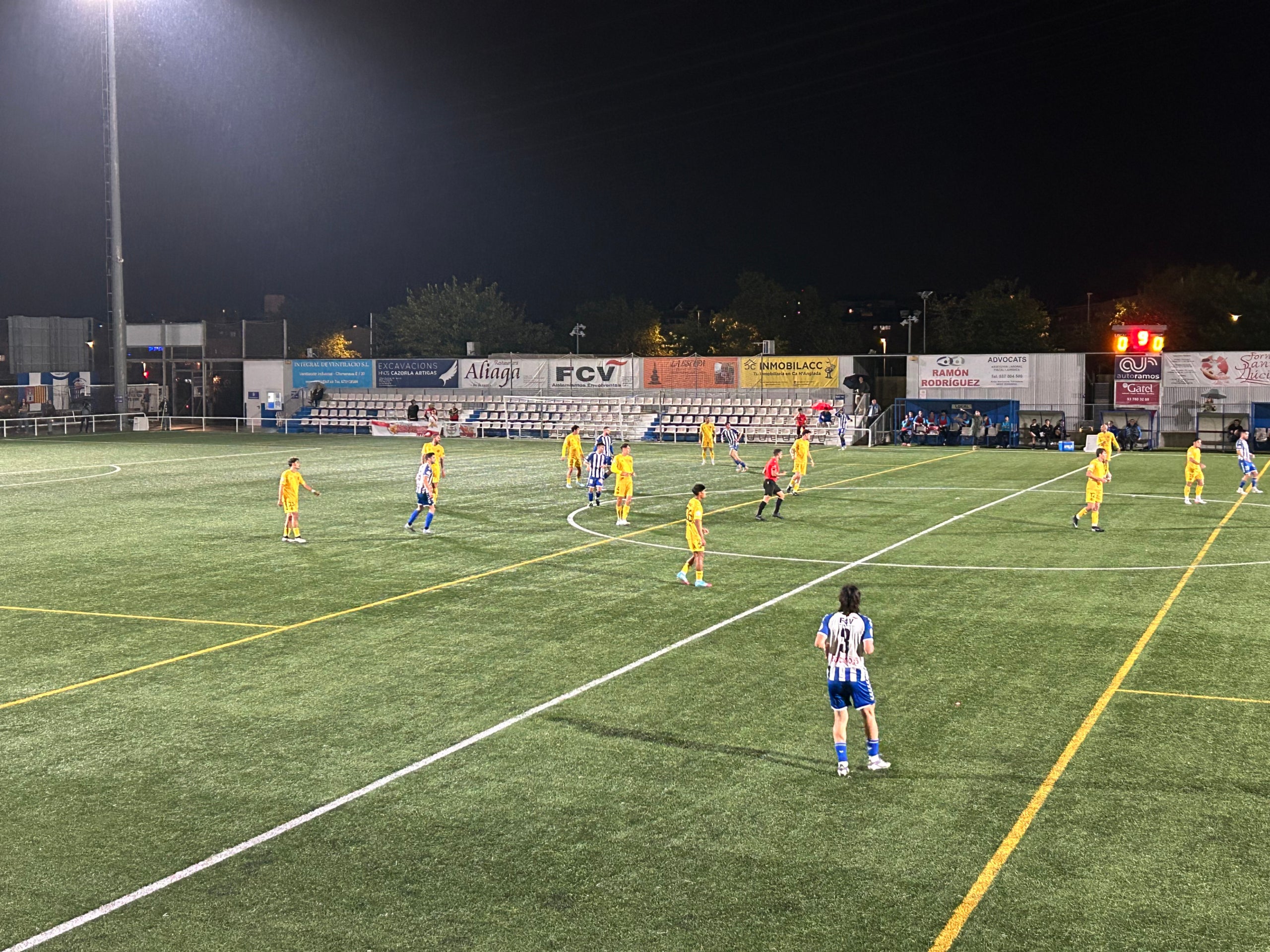 Partit de Copa Catalunya entre el San Cristóbal i l'Hospitalet / Marc Pérez
