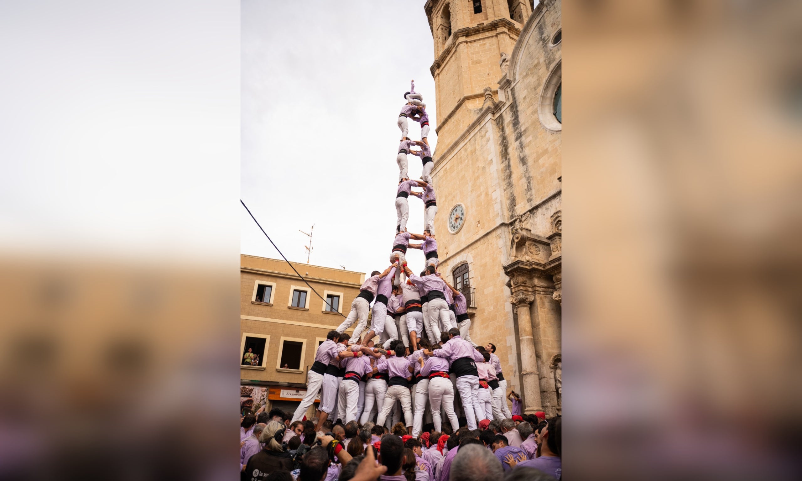 Els Minyons es llueixen al Vendrell | Pau Griera. Via Minyons de Terrassa