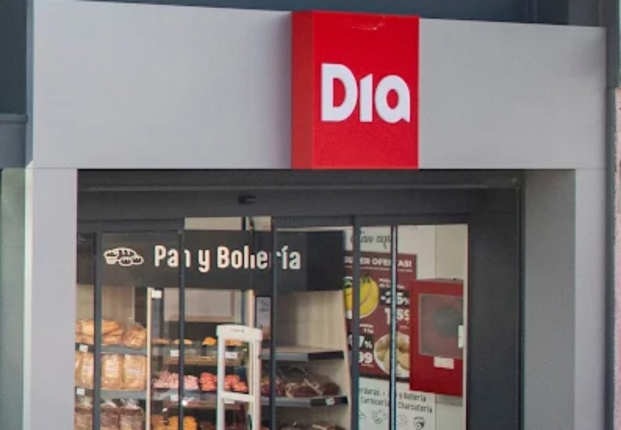 Establiment del supermercat Dia a la carretera de Matadepera | Supermercat Dia
