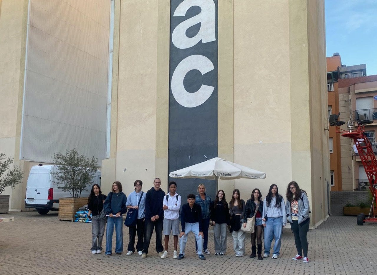 Alumnes de batxillerat de l'Escola Pia fan una assignatura a l'Escac | Cedida