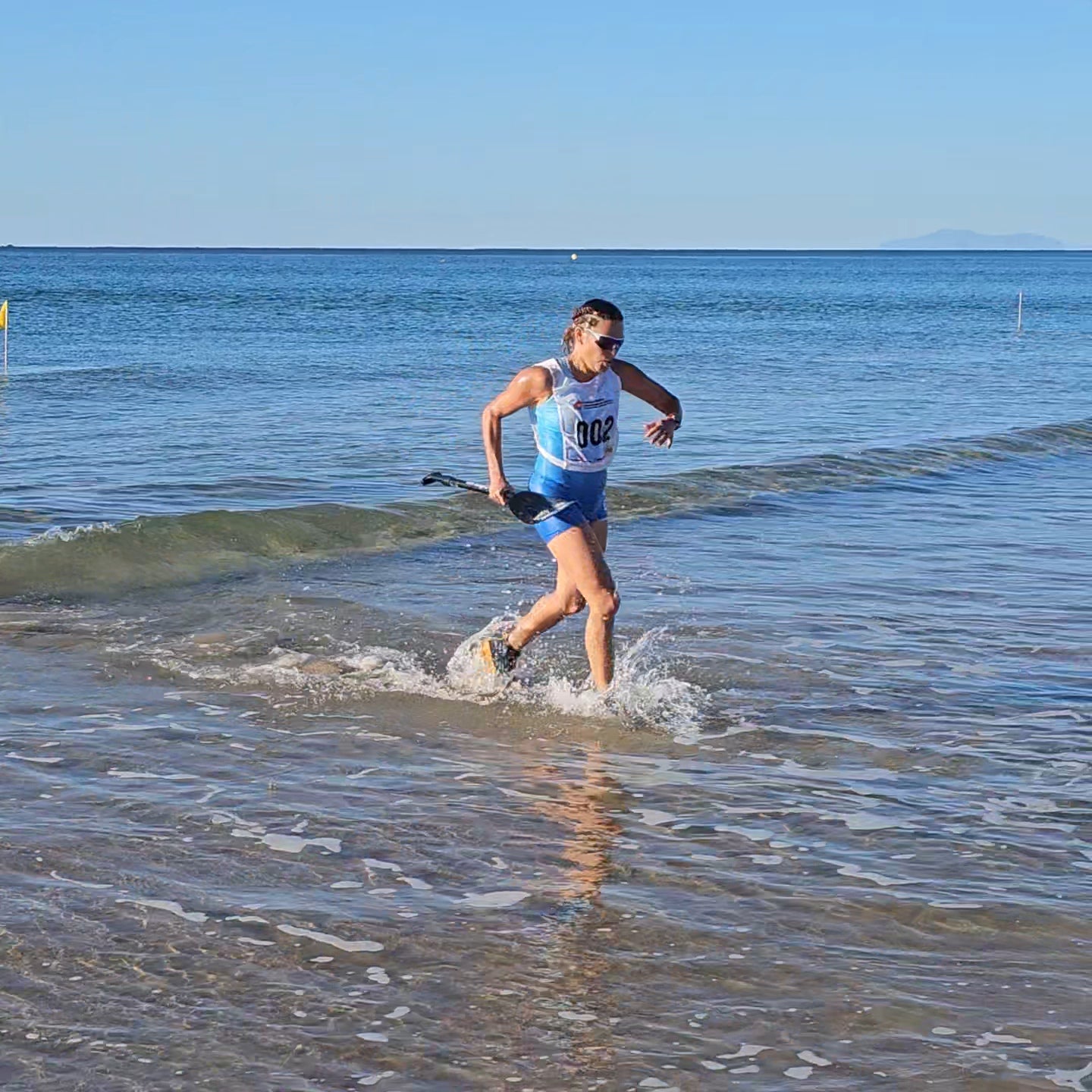 Maria Celeste Alfaro en el 6è Campionat de Catalunya de Marxa Aquàtica | Cedida