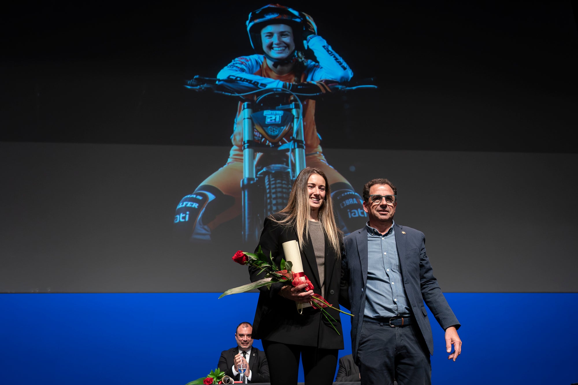 Berta Abellán ha recollit el premi a Terrassenca de l'Any 2025 | Mireia Comas