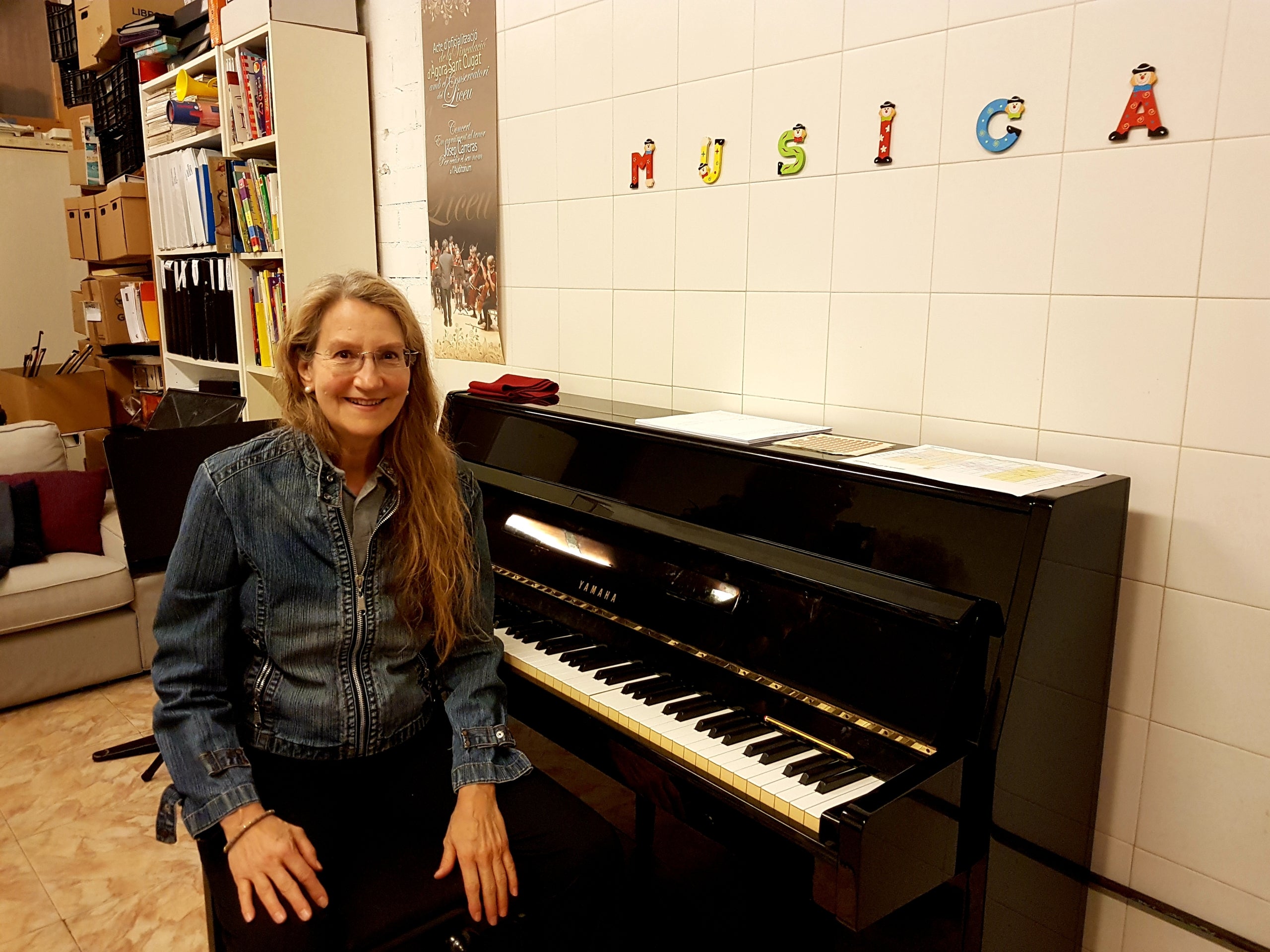 Lídia Muniesa és l'artífex del projecte Música als Barris, amb un esplai musical únic a Ca n'Anglada | Lluïsa Tarrida