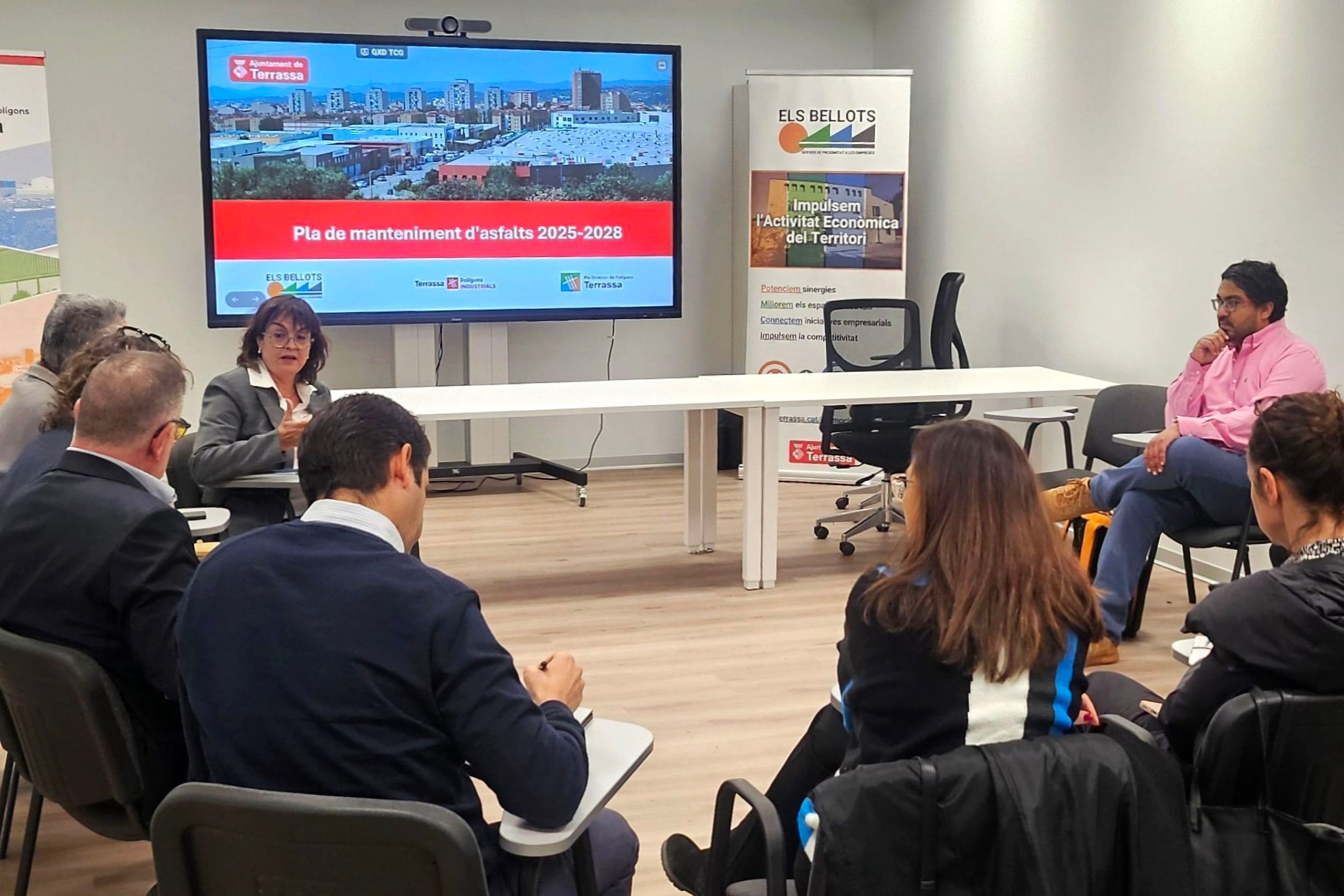 Reunió amb representants dels polígons industrials i Ajuntament de Terrassa | Aj. Terrassa