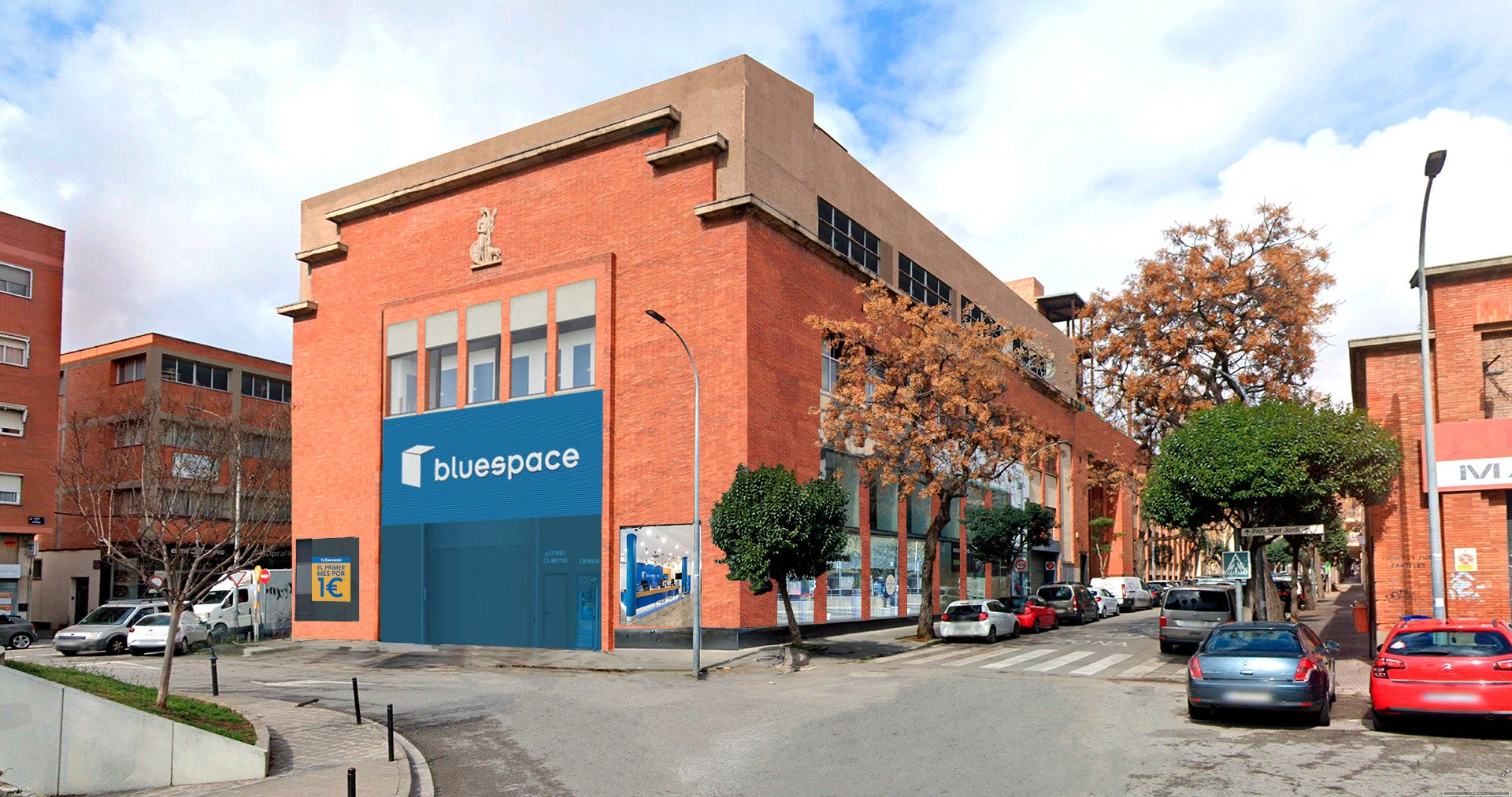 Edifici La Magdalena, patrimoni històric de Terrassa, que es convertirà en
Bluespace Terrassa Faraday | Cedida