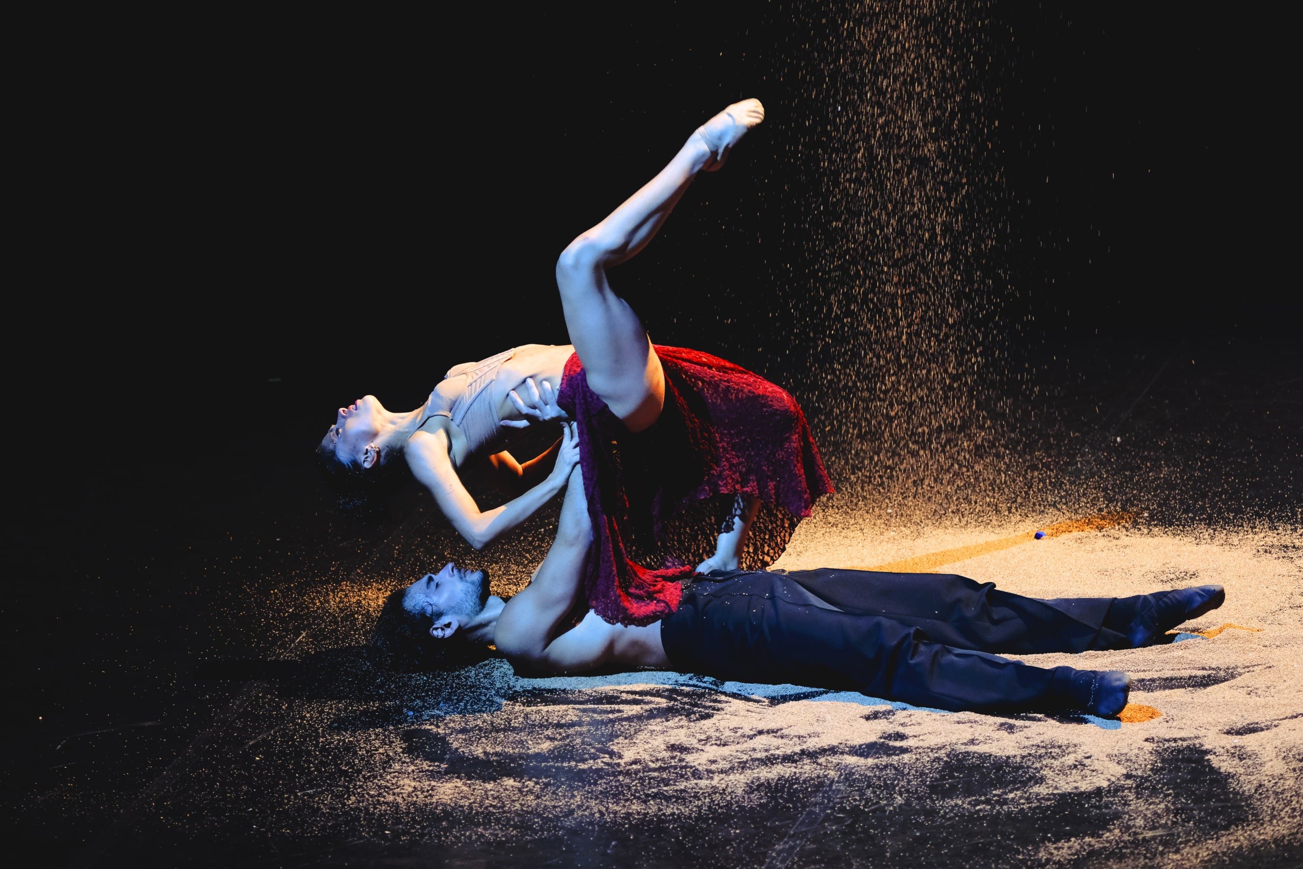 Una imagen de 'Carmen', en versión de Enric Gasa que coproduce LaFACT de Terrassa con el Innsbruck Winter Dance Festival | Otmar Mosbacher
