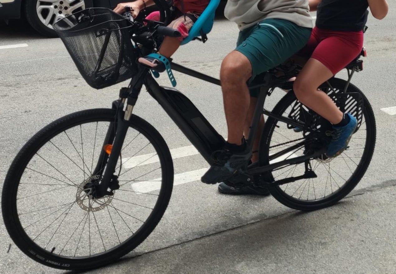 La bicicleta que ha estat robada aquest dijous a Terrassa | Cedida