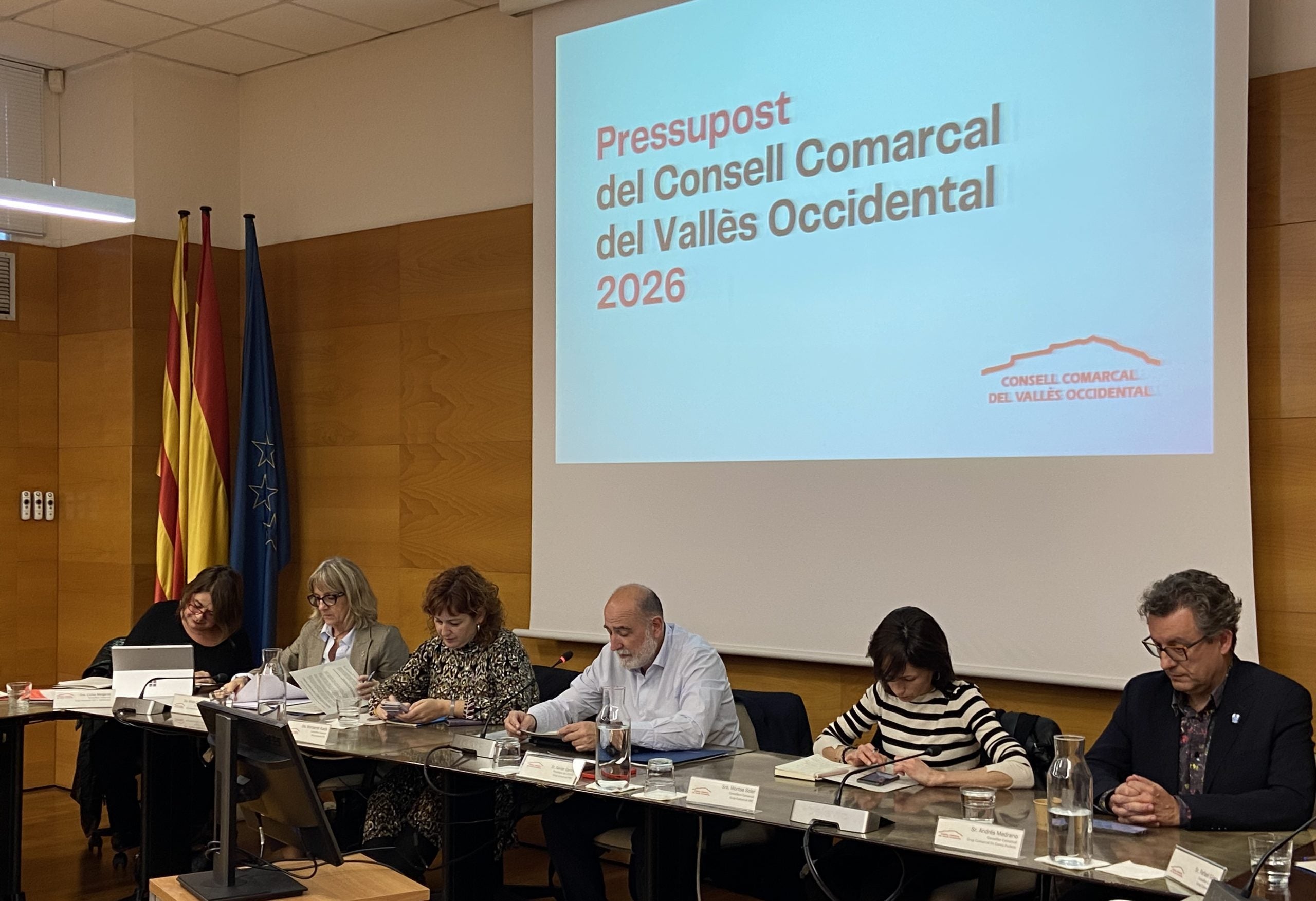 Ple comarcal per aprovar els pressupostos del 2026 | CCVO