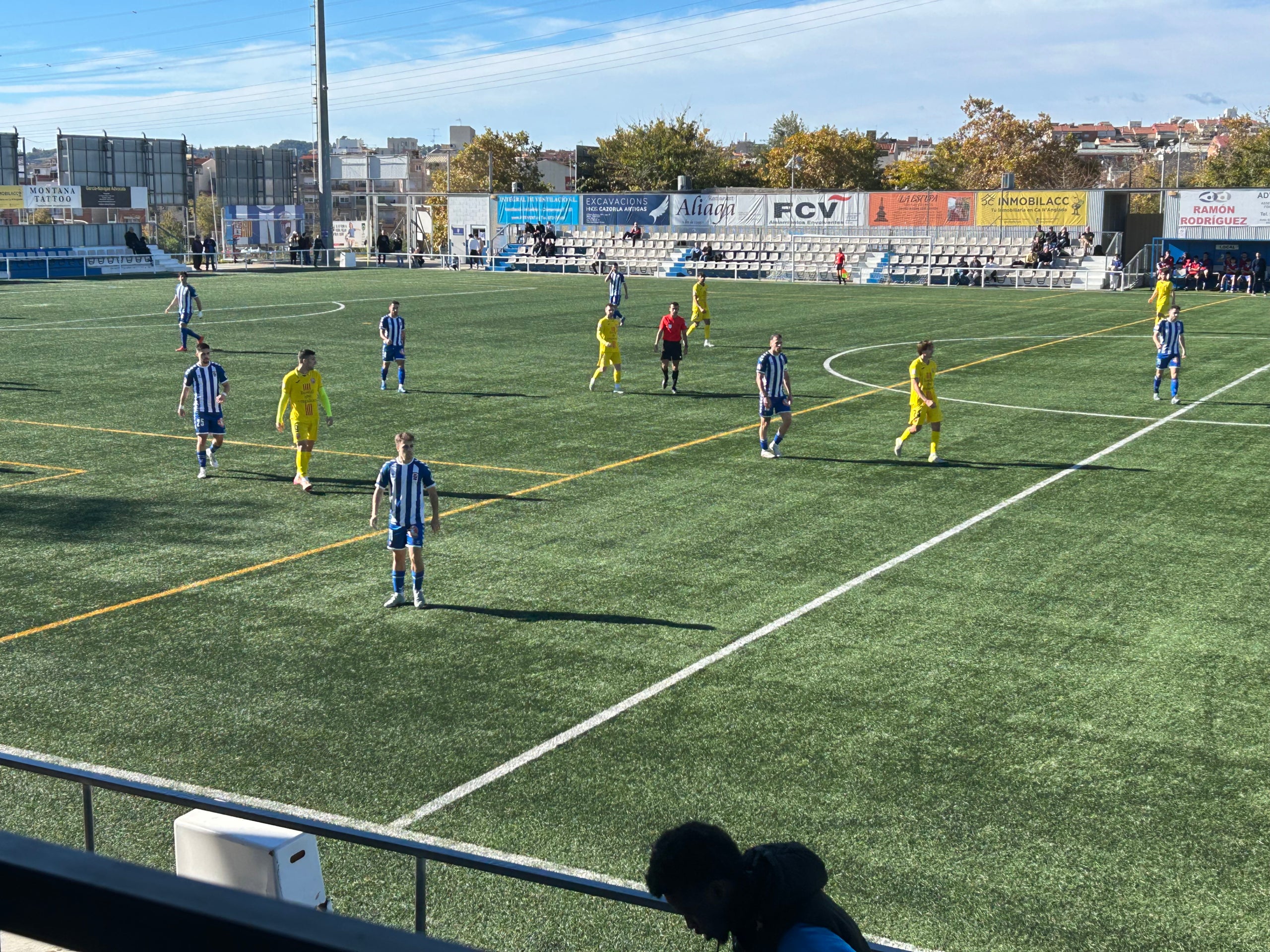 Imatges del partit entre el CP San Cristóbal i el FC L'Escala / Marc Pérez