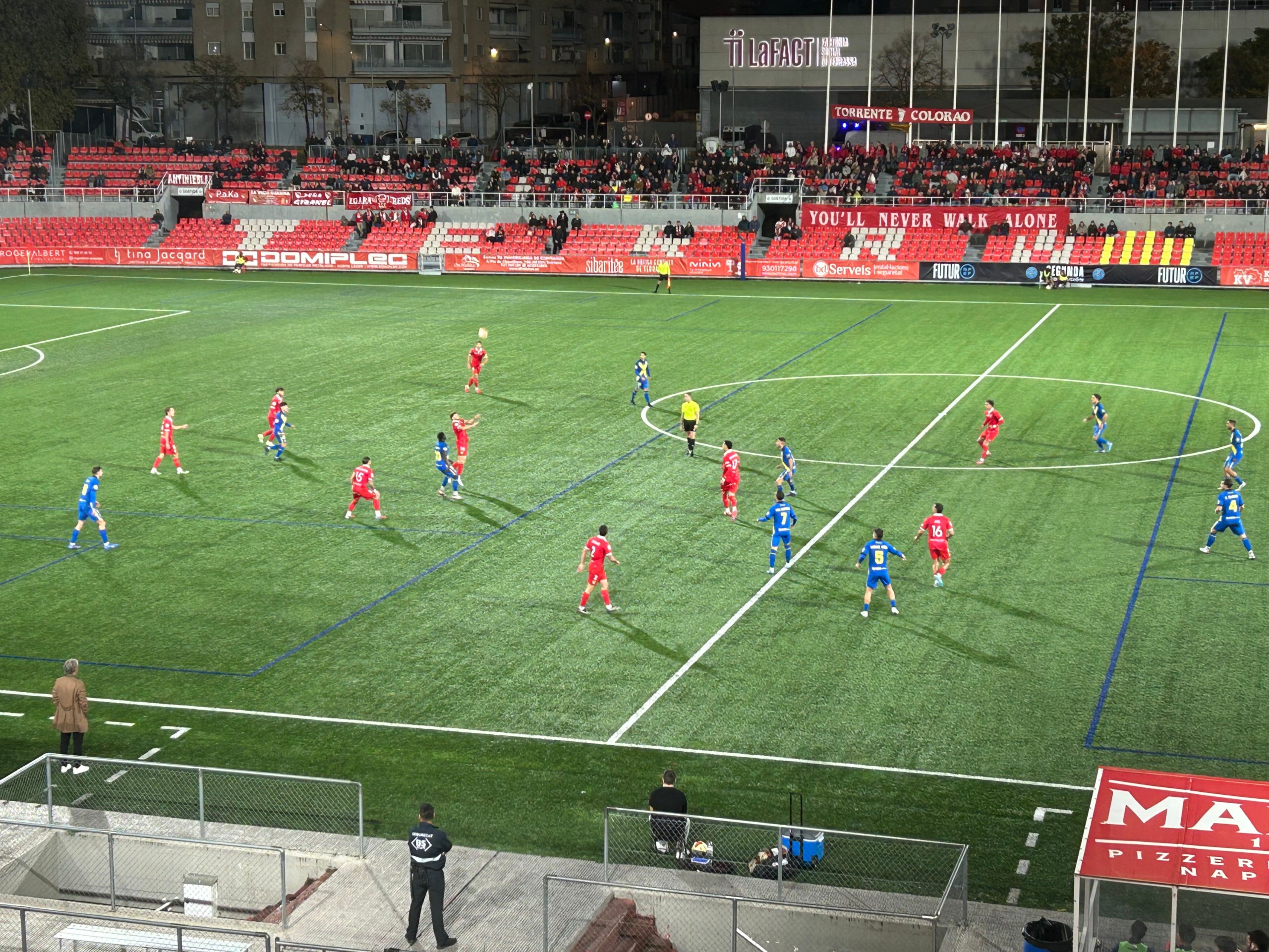 Imágenes del partido en el Olímpic entre Terrassa FC y UE Sant Andreu / Marc Pérez