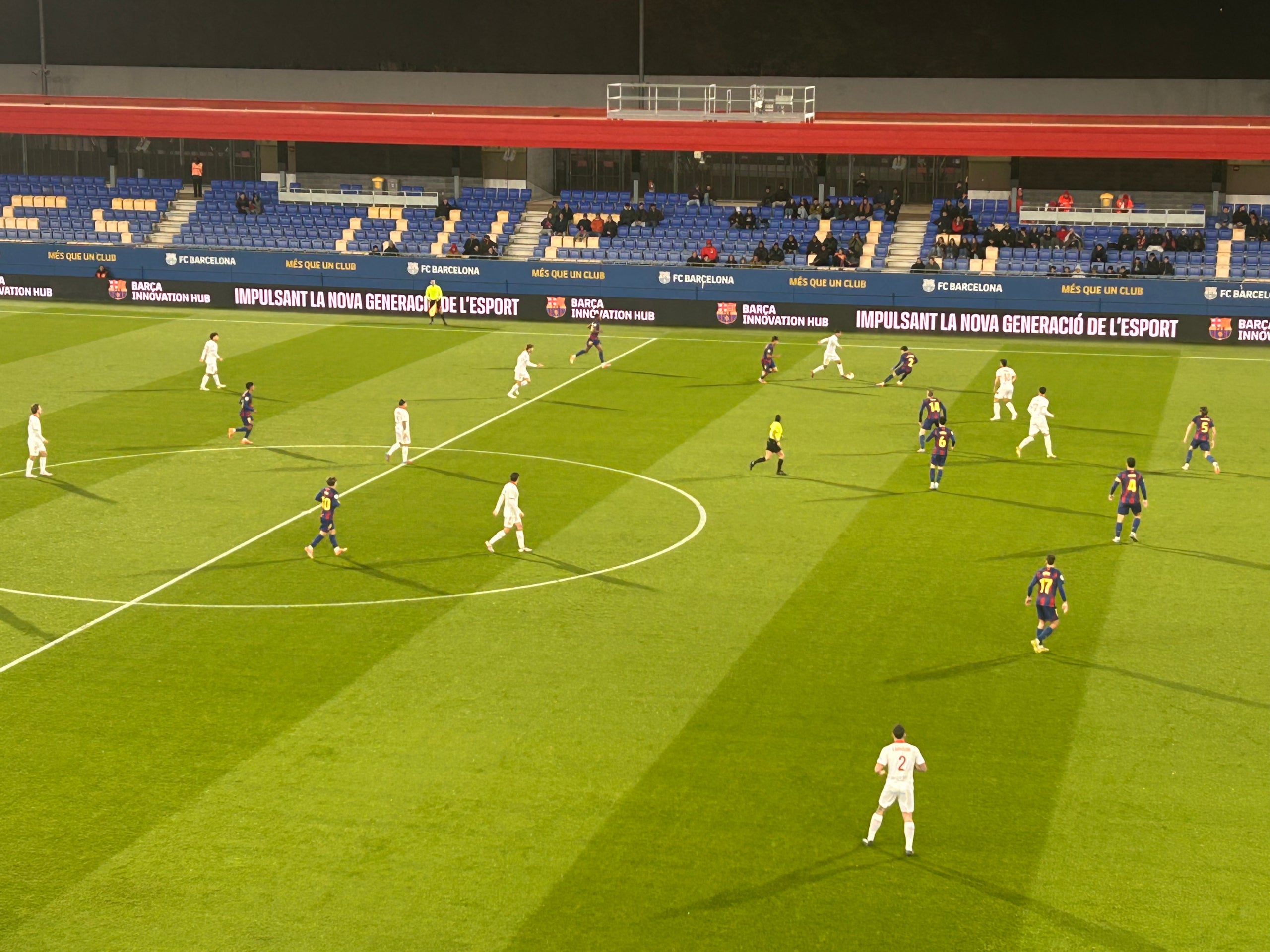 Imágenes del partido entre el Barça Atlètic y el Terrassa FC / Marc Pérez