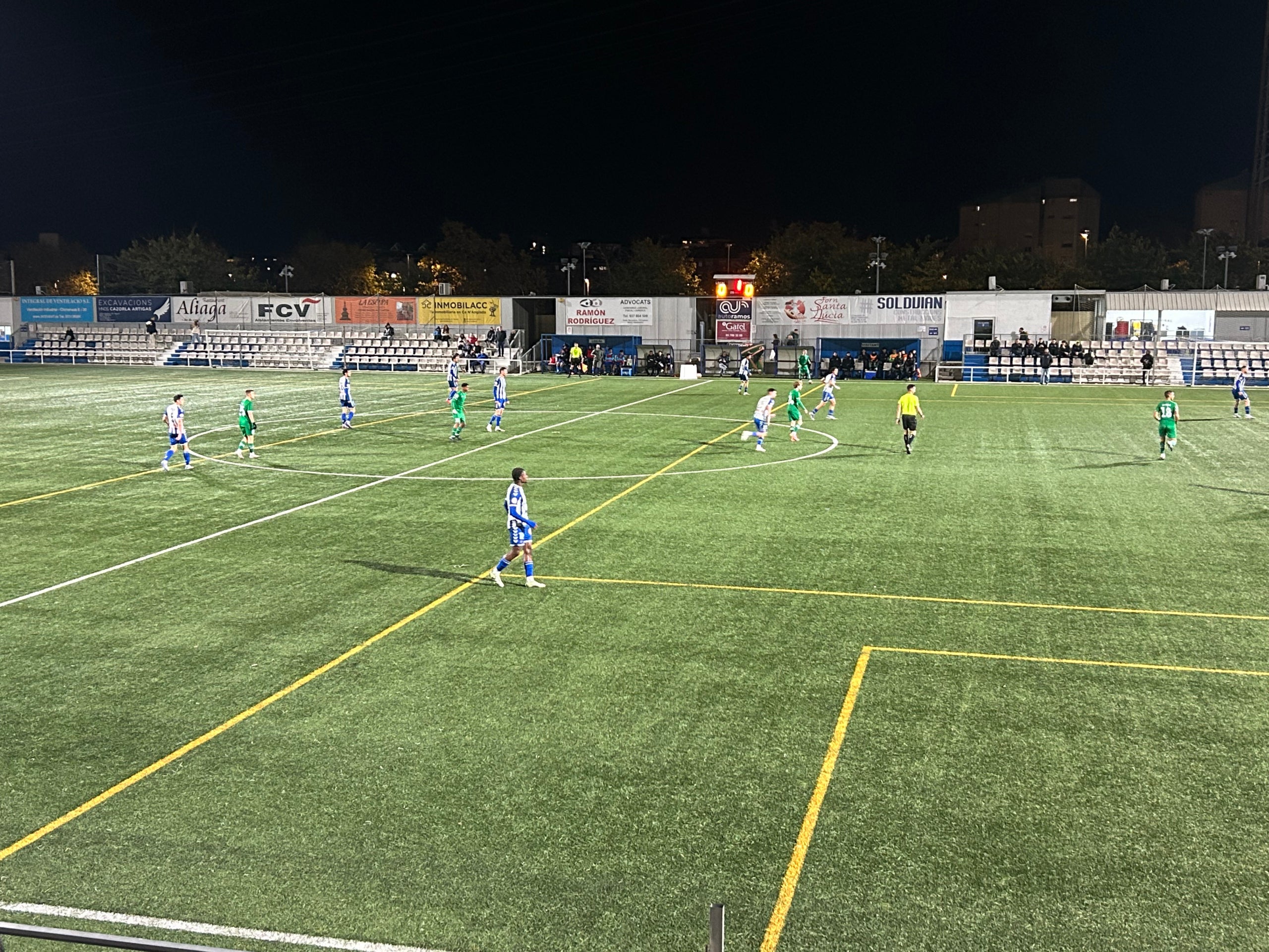 Imatges del partit de Copa Catalunya entre San Cristóbal i Cornellà / Marc Pérez