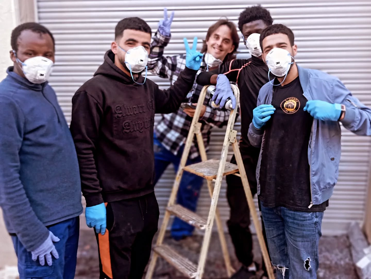 L’Hawma és un projecte de muralisme per a atendre joves vulnerables en risc d’exclusió | Barris Futur