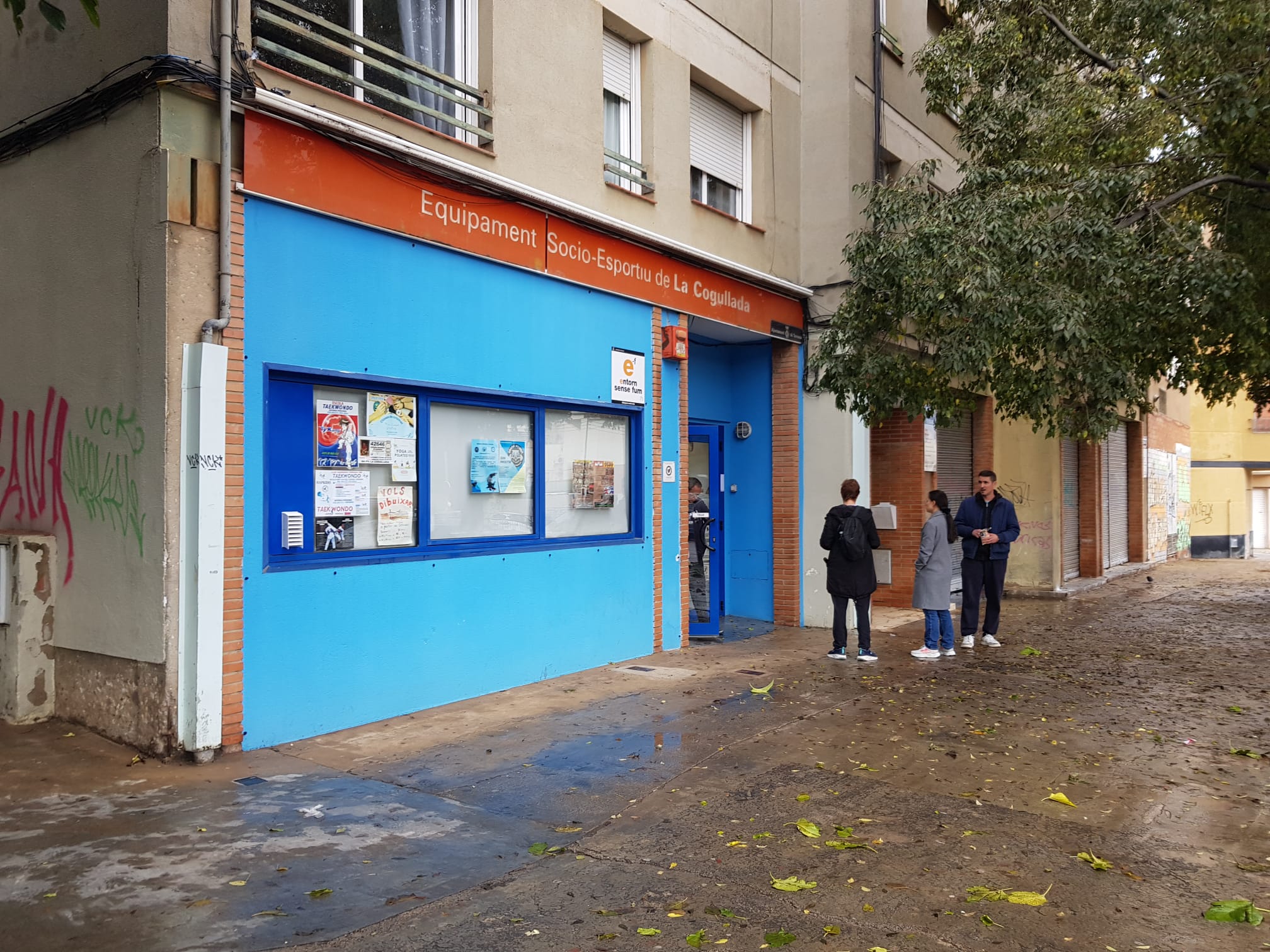 L'equipament socioesportiu de La Cogullada tindrà un inquilí menys des d'aquesta setmana | Lluïsa Tarrida