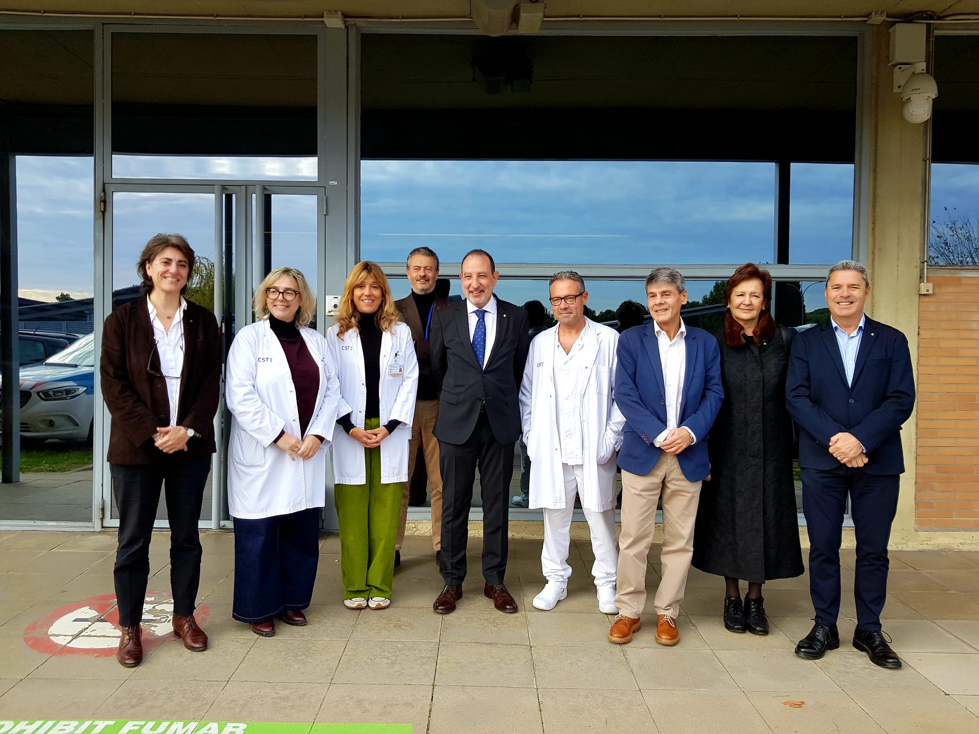 El conseller Ramon Espadaler ha estat aquest divendres al Pavelló Hospitalari Penitenciari de Terrassa | Lluïsa Tarrida