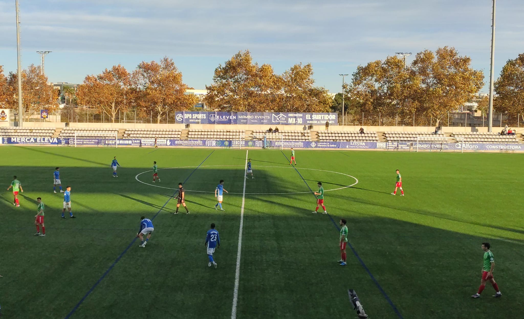 Imágenes del partido entre el Vilanova y el San Cristóbal / Foto cedida San Cristóbal