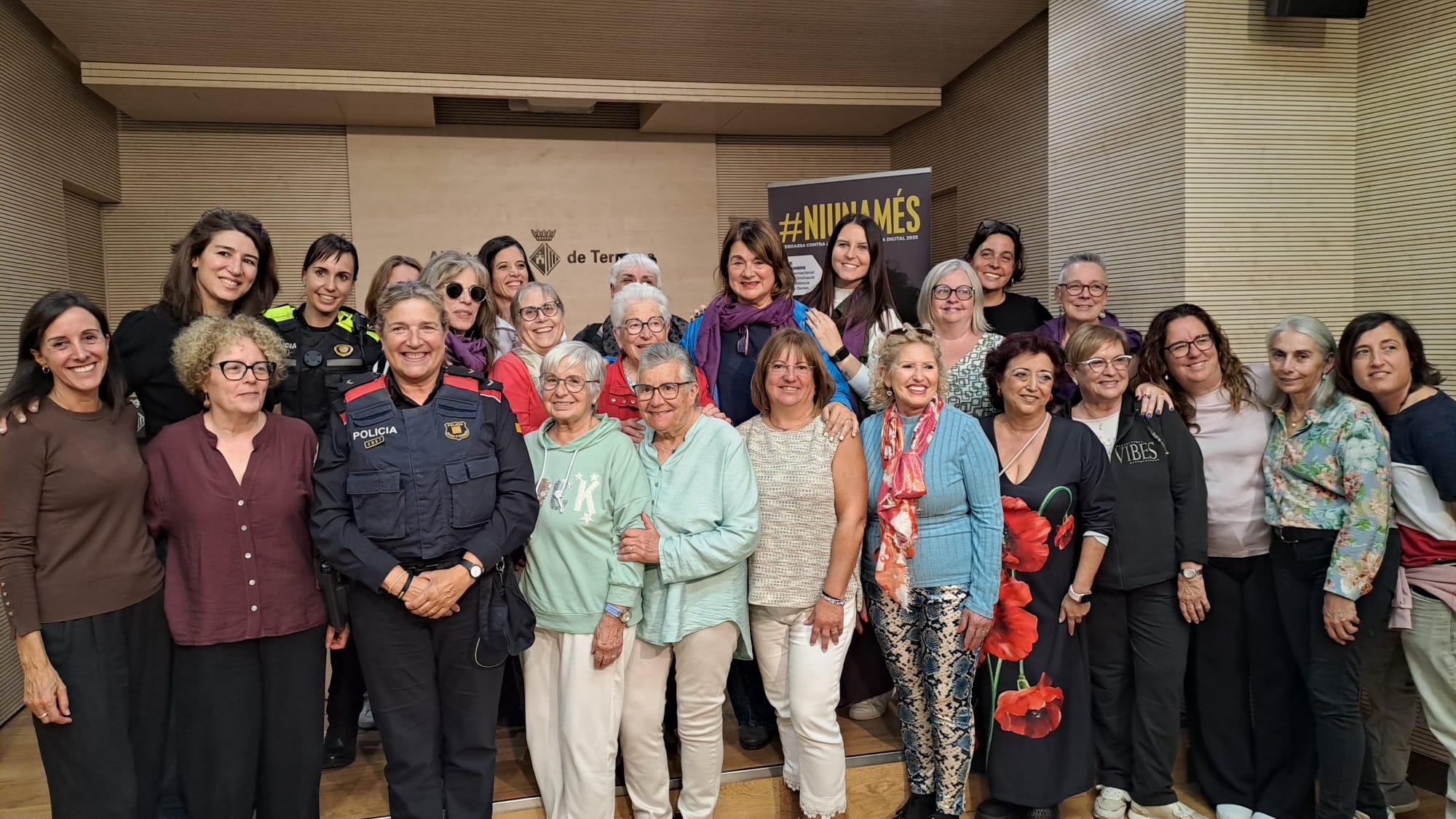 Presetació de la campanya contra la violència masclista organitzada per l'Ajuntament en el marc del Dia Internacional per a l'Eliminació de la Violència envers les Dones, que se celebra el 25 de novembre | Oriol Manrique