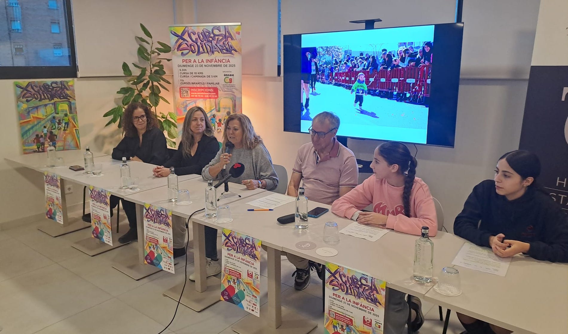 Presentació de la X Cursa Solidària per a la Infància de Terrassa | Oriol Manrique
