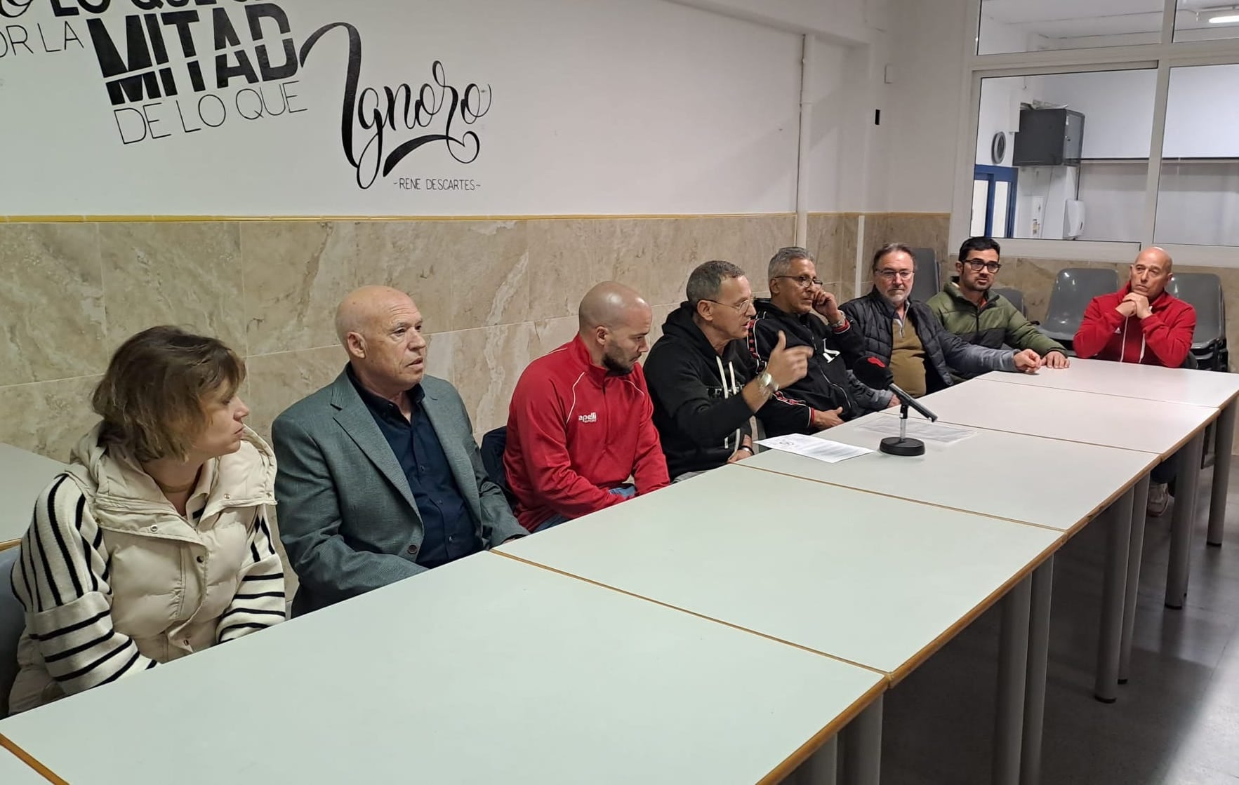 Les entitats de l'equipament de La Cogullada han convocat una roda de premsa en relació amb l'expulsió d'Egara Power | Oriol Manrique
