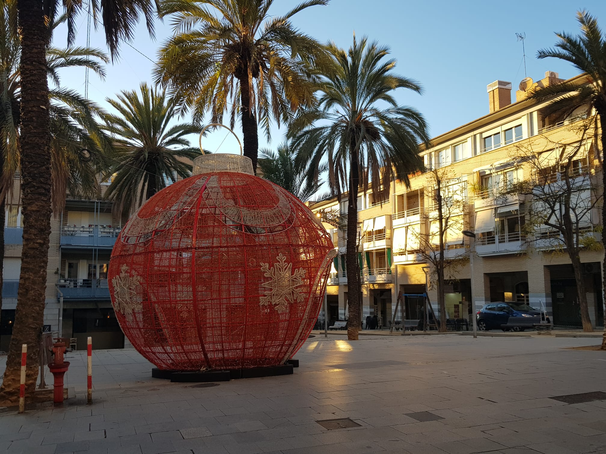Un dels elements 3D de grans dimensions que es troben aquest Nadal a Terrassa | Lluïsa Tarrida