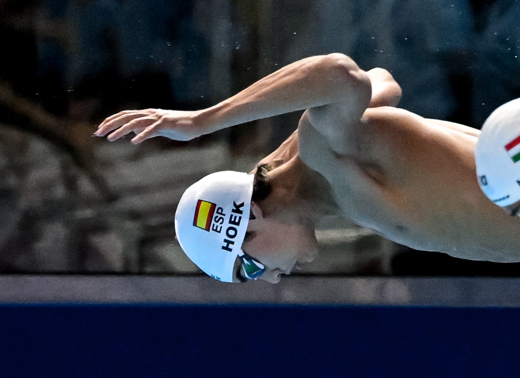 Luca Hoek, en el Campeonato de Europa | RFEN Aquatics 