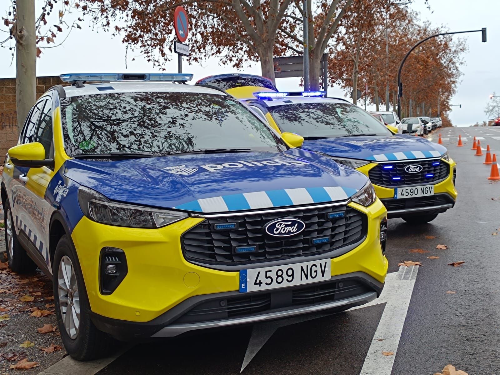 Vehicles de la Policia Municipal de Terrassa | Aj. Terrassa