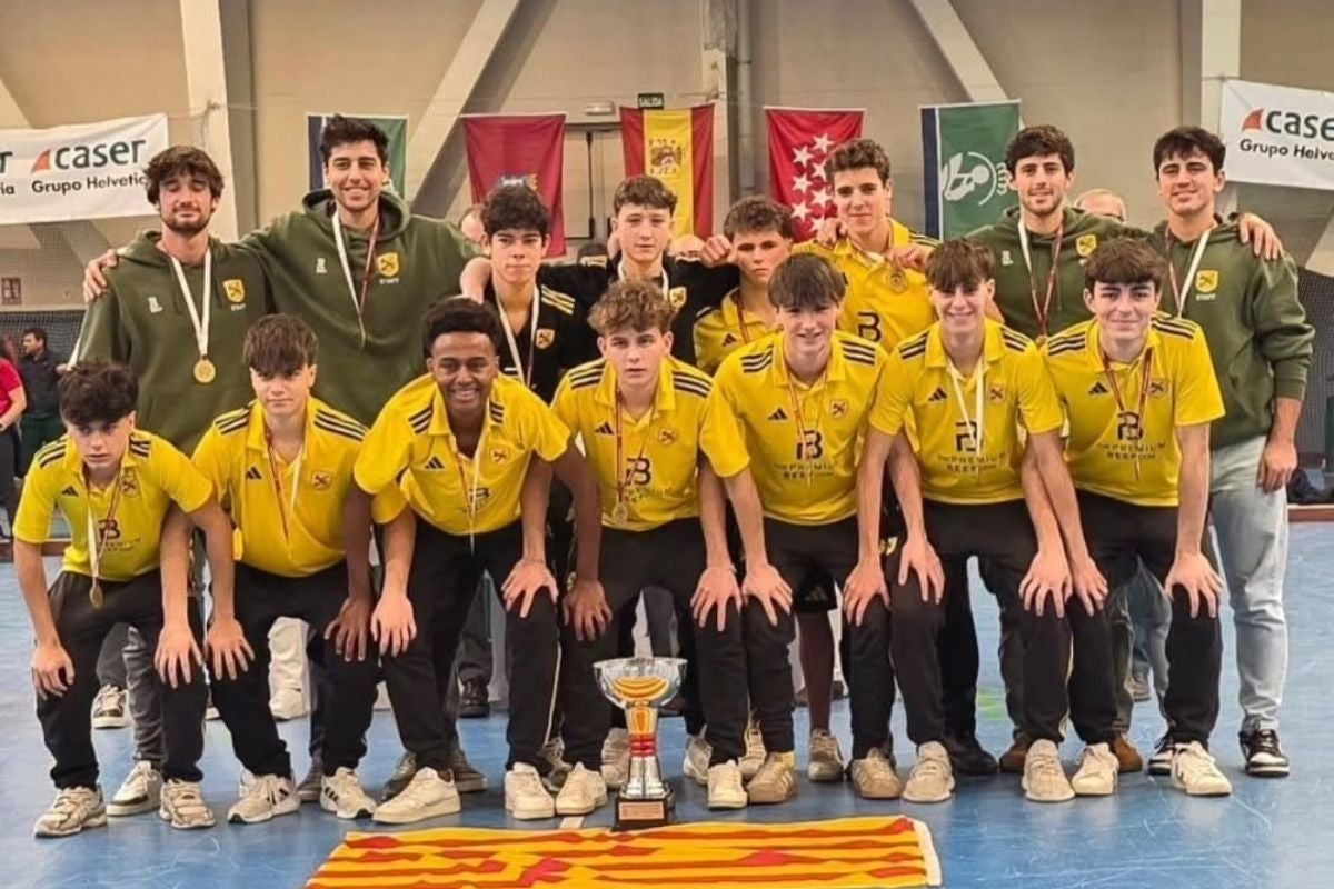L'Atlètic Terrassa HC es proclama campió d'Espanya Cadet Sala masculí | Atlètic Terrassa HC
