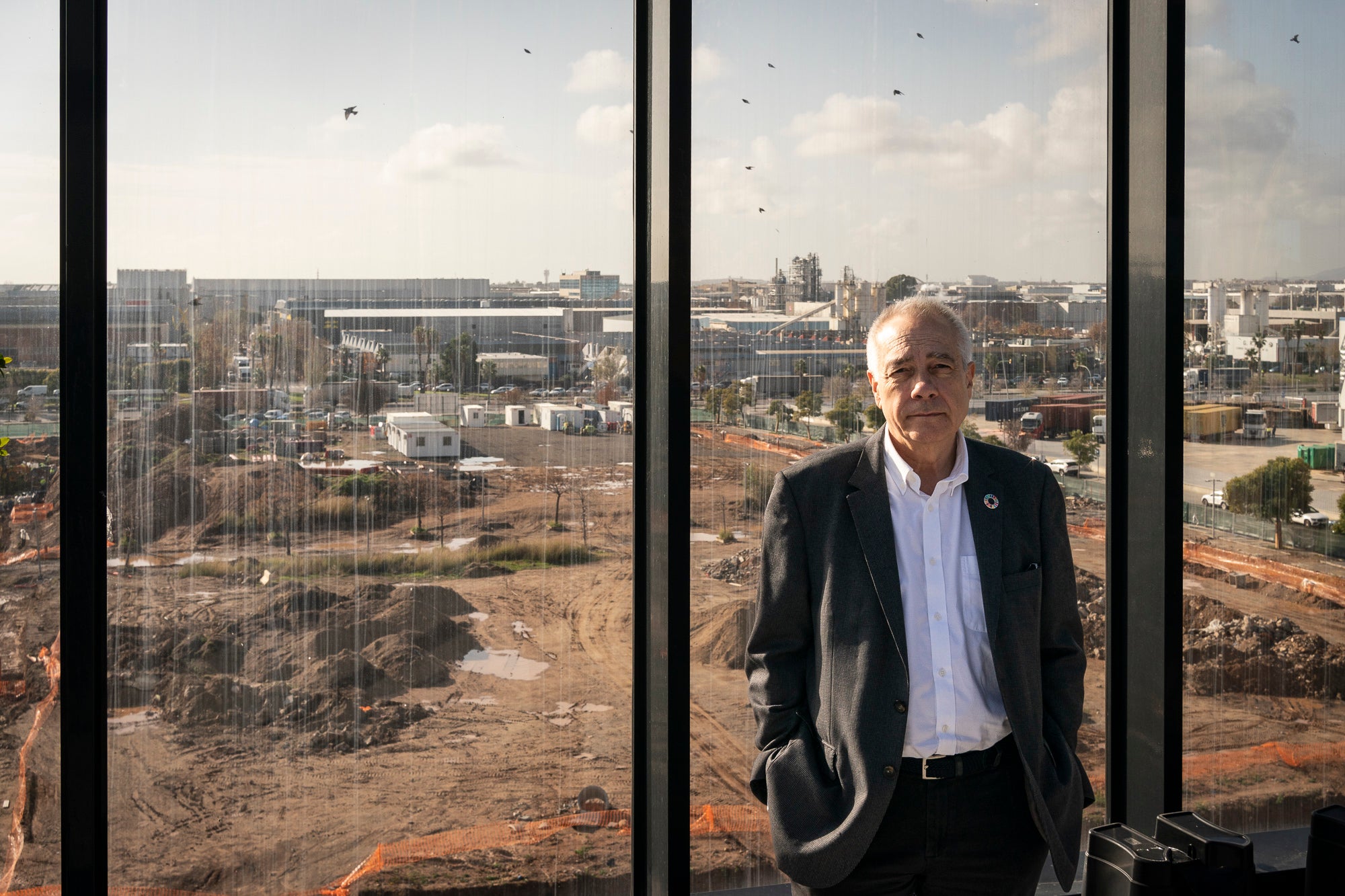 Pere Navarro, President del Comité Executiu del Consorci de la Zona Franca. Barcelona 17.12.2025 | Mireia Comas