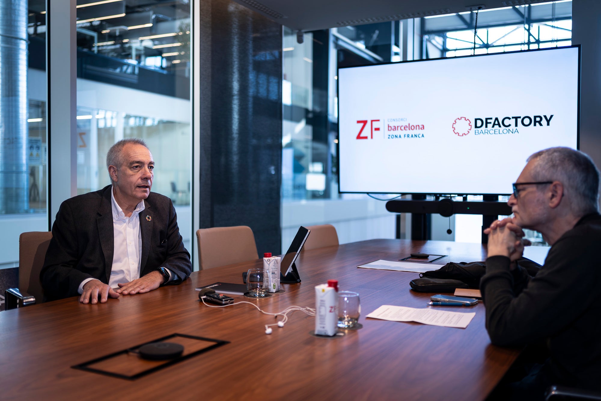Pere Navarro, President del Comité Executiu del Consorci de la Zona Franca. Barcelona 17.12.2025 | Mireia Comas