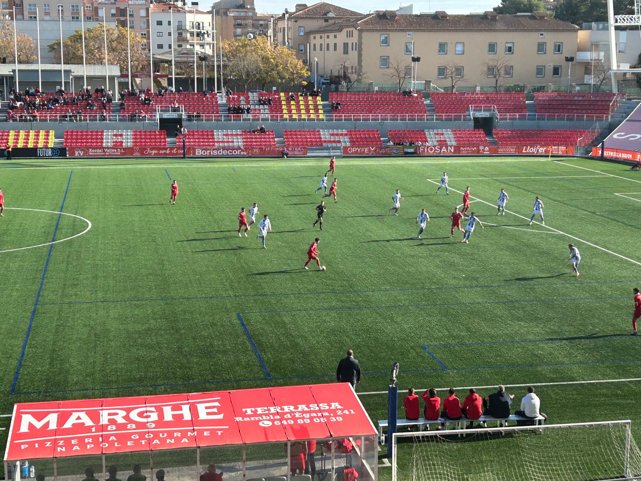Imatges del partit entre el Terrassa FC i l'Atlético Baleares / Marc Pérez