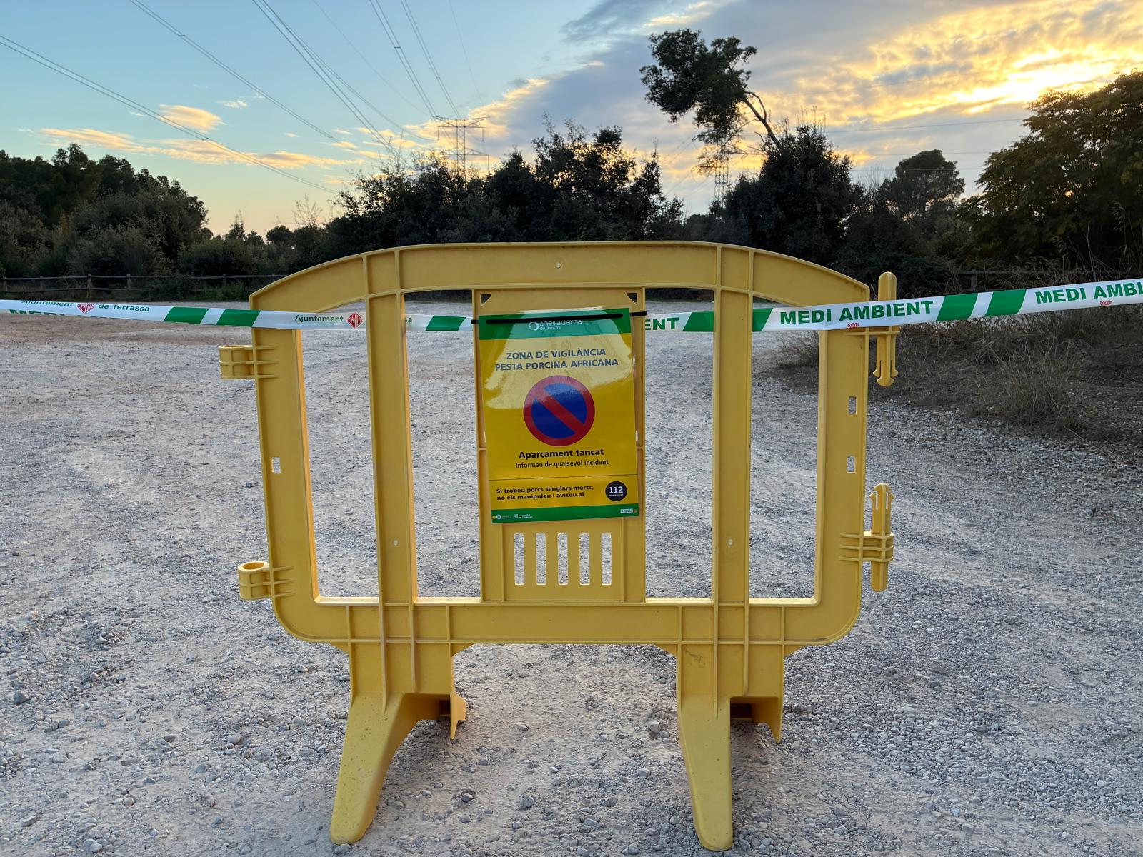 Terrassa ha tancat l'accés a l'entorn natural per les restriccions davant la pesta porcina | Vicenç Batalla