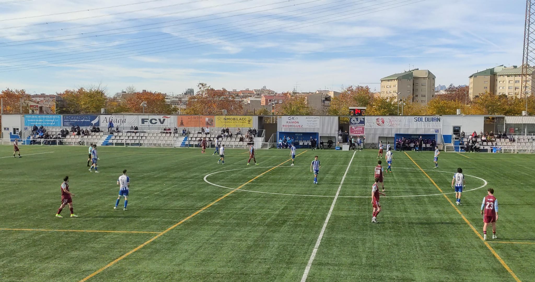 Imatges del partit entre el CP San Cristóbal i el Lleida / Cedida